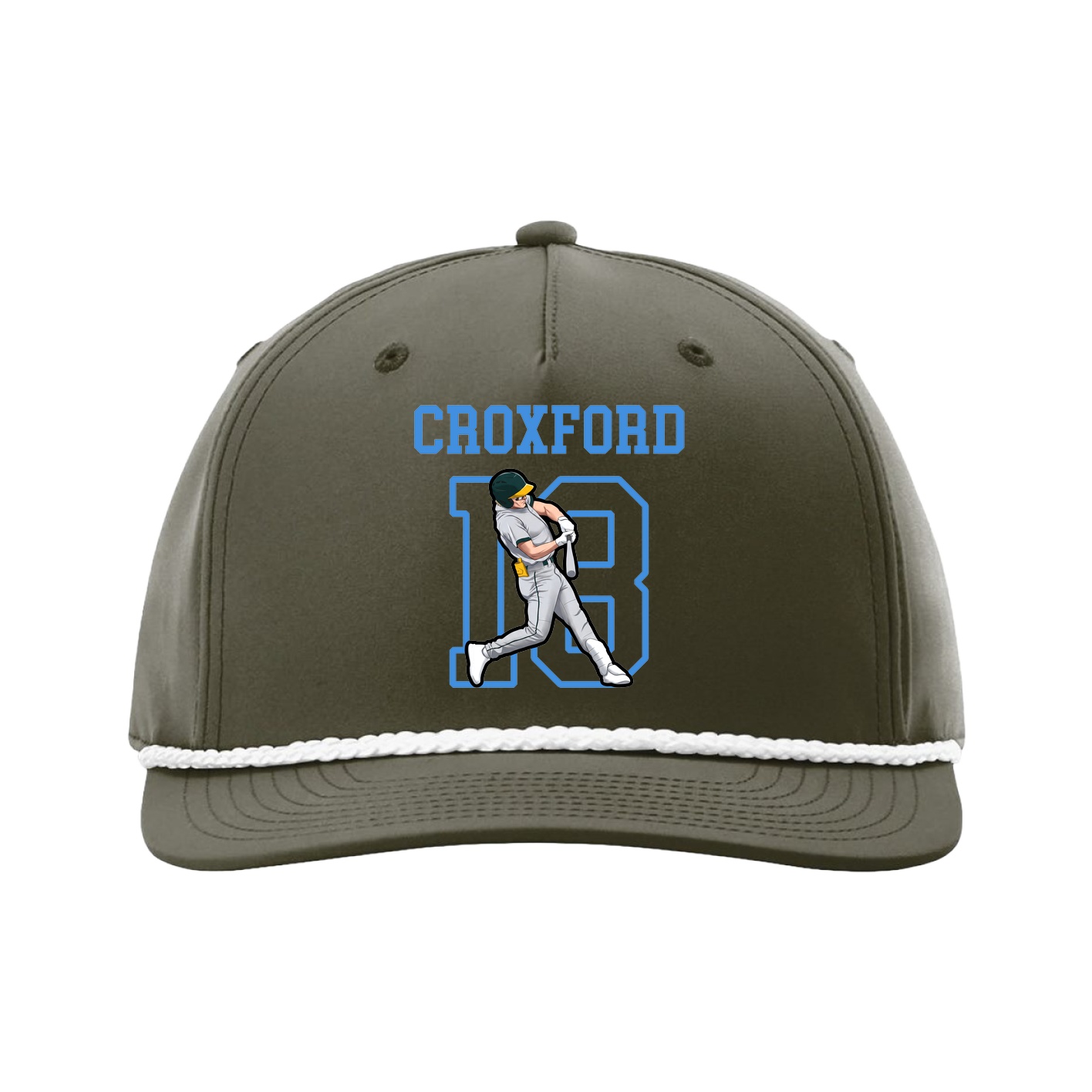 Five-Panel Classic Rope Cap — Shirsey in Green