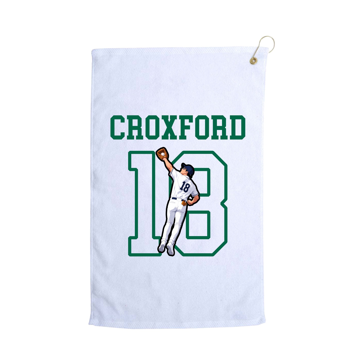 Golf Towel — Shirsey in White