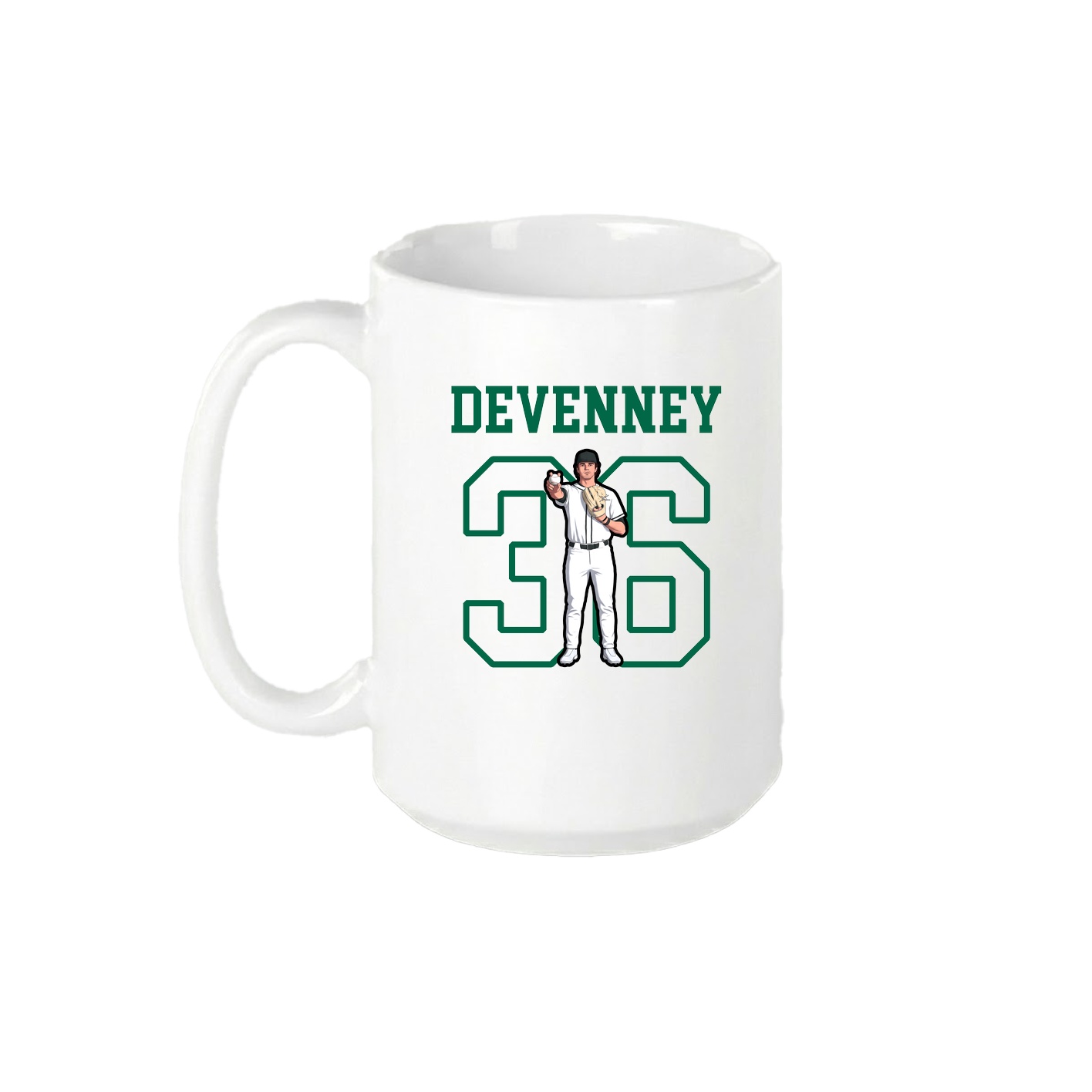 15oz Coffee Mug — Shirsey in White