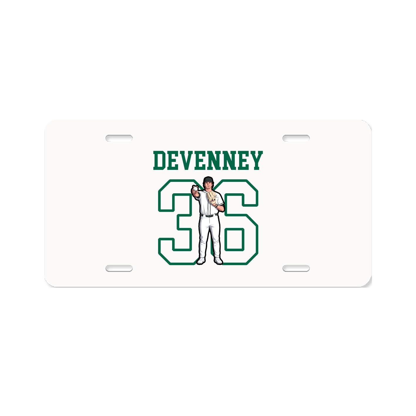 License Plate — Shirsey in Classic