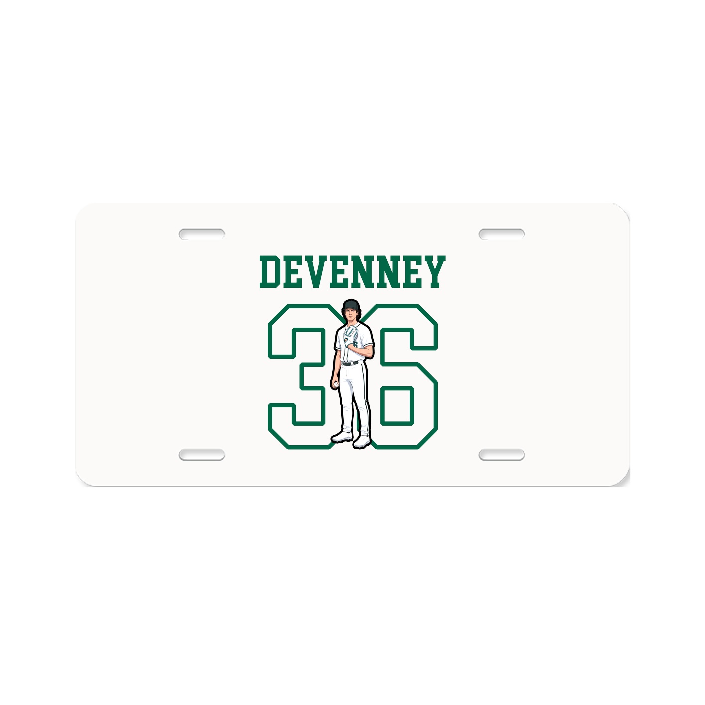 License Plate — Shirsey in Classic