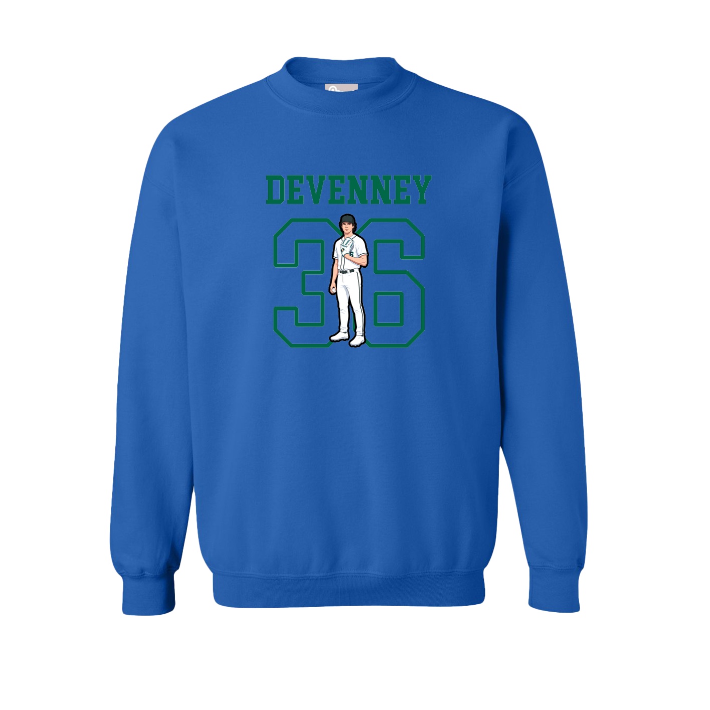 Fleece Crew — Shirsey in Royal