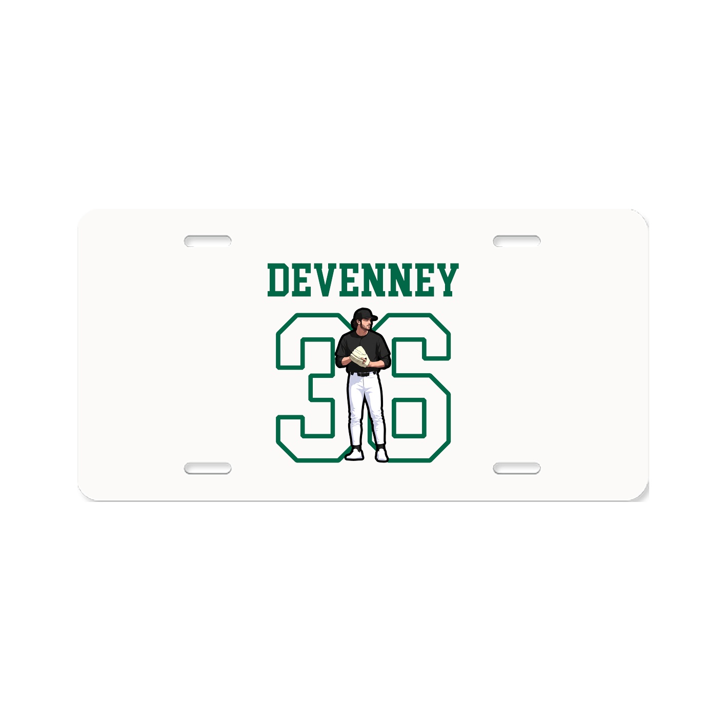 License Plate — Shirsey in Classic