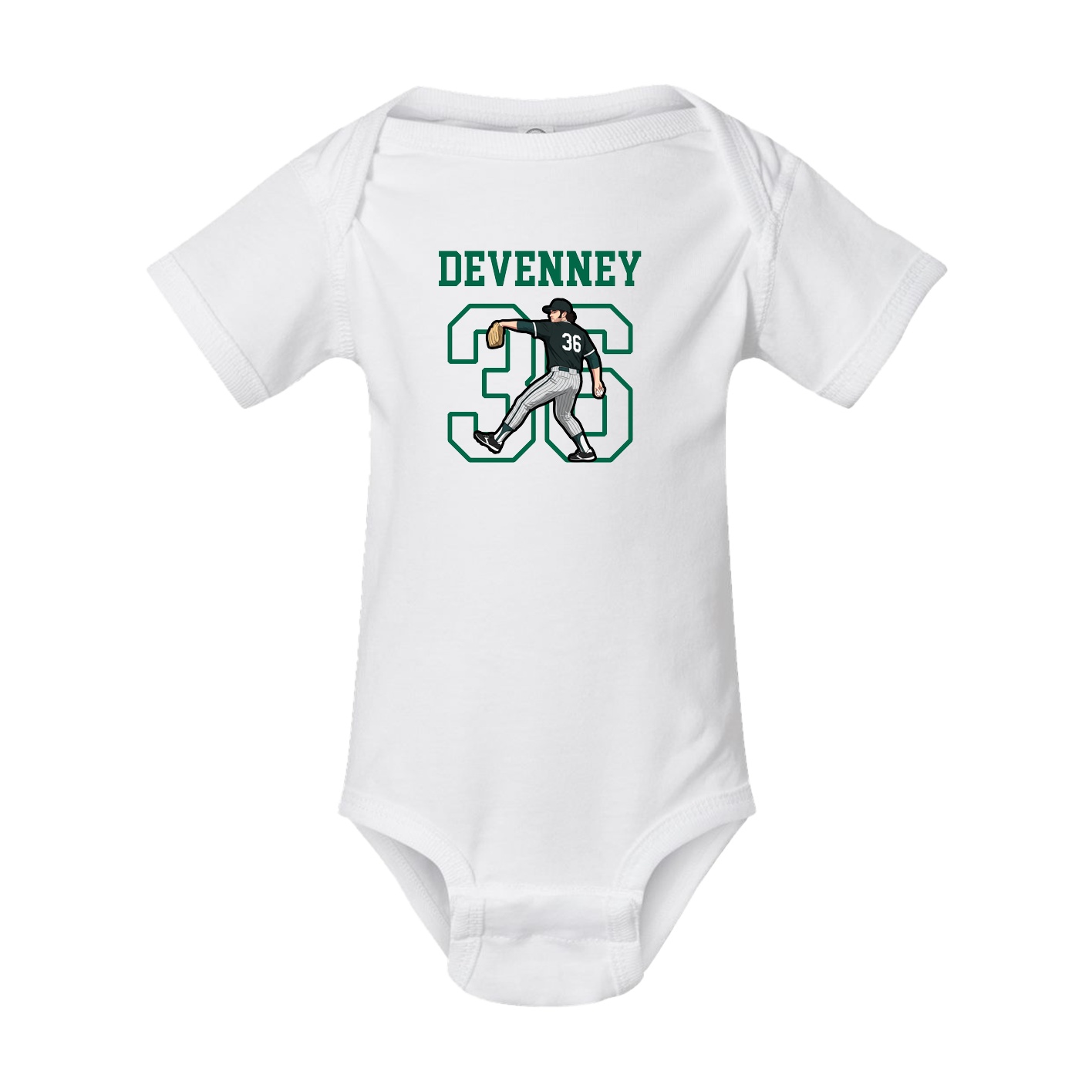 Baby Onesie — Shirsey in White