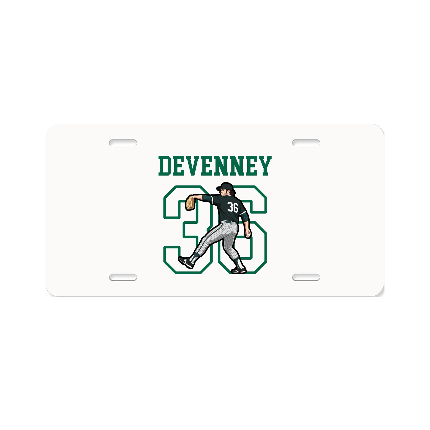 License Plate — Shirsey in Classic