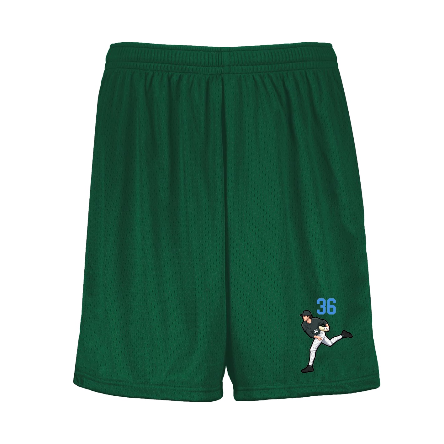 Shorts — Number Top in Green