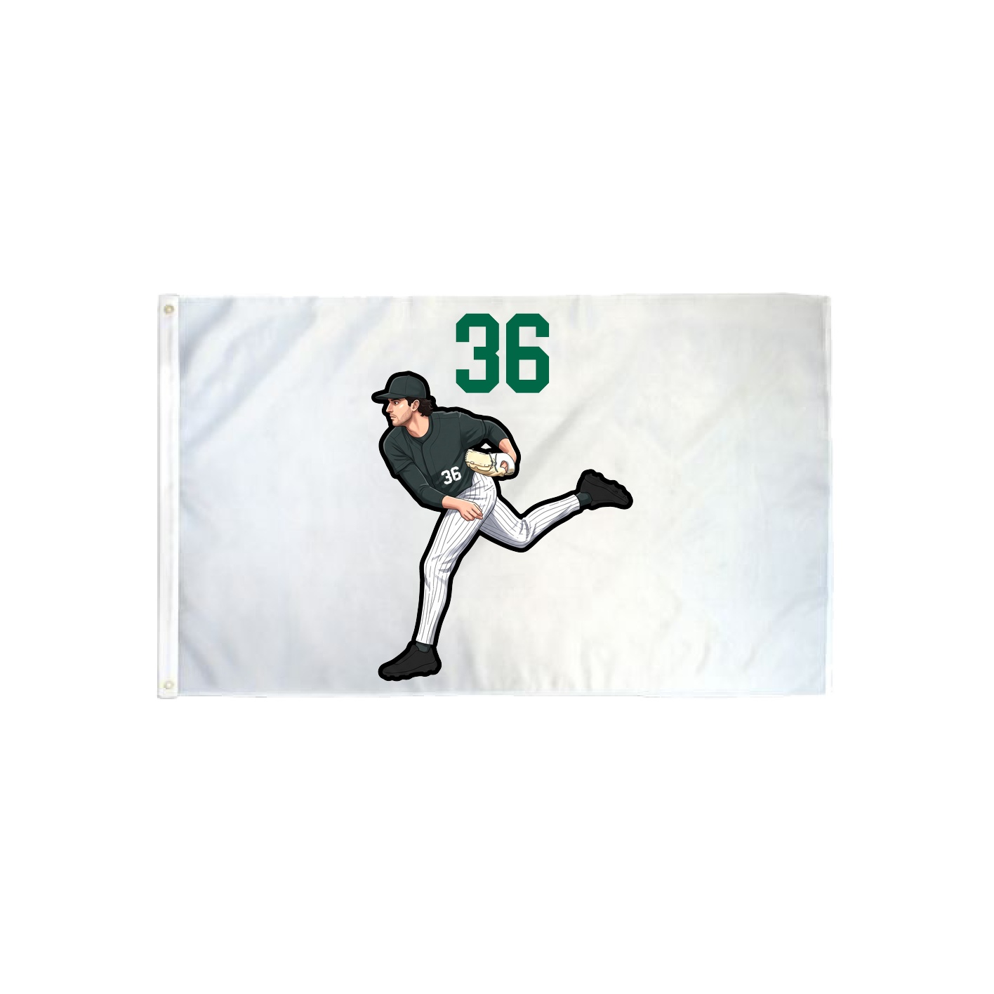 3x5 Flag — Number Top in Classic