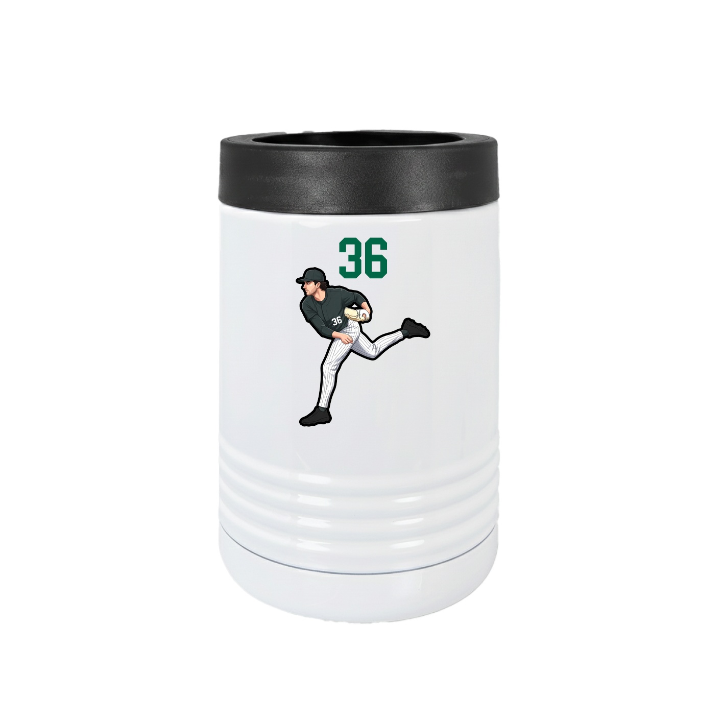 Beverage Holder — Number Top in White