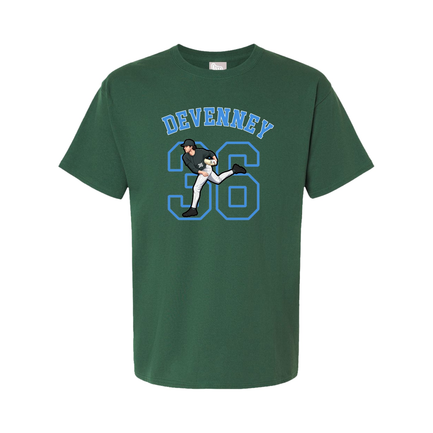 Youth Tee — Shirsey Arch in Green