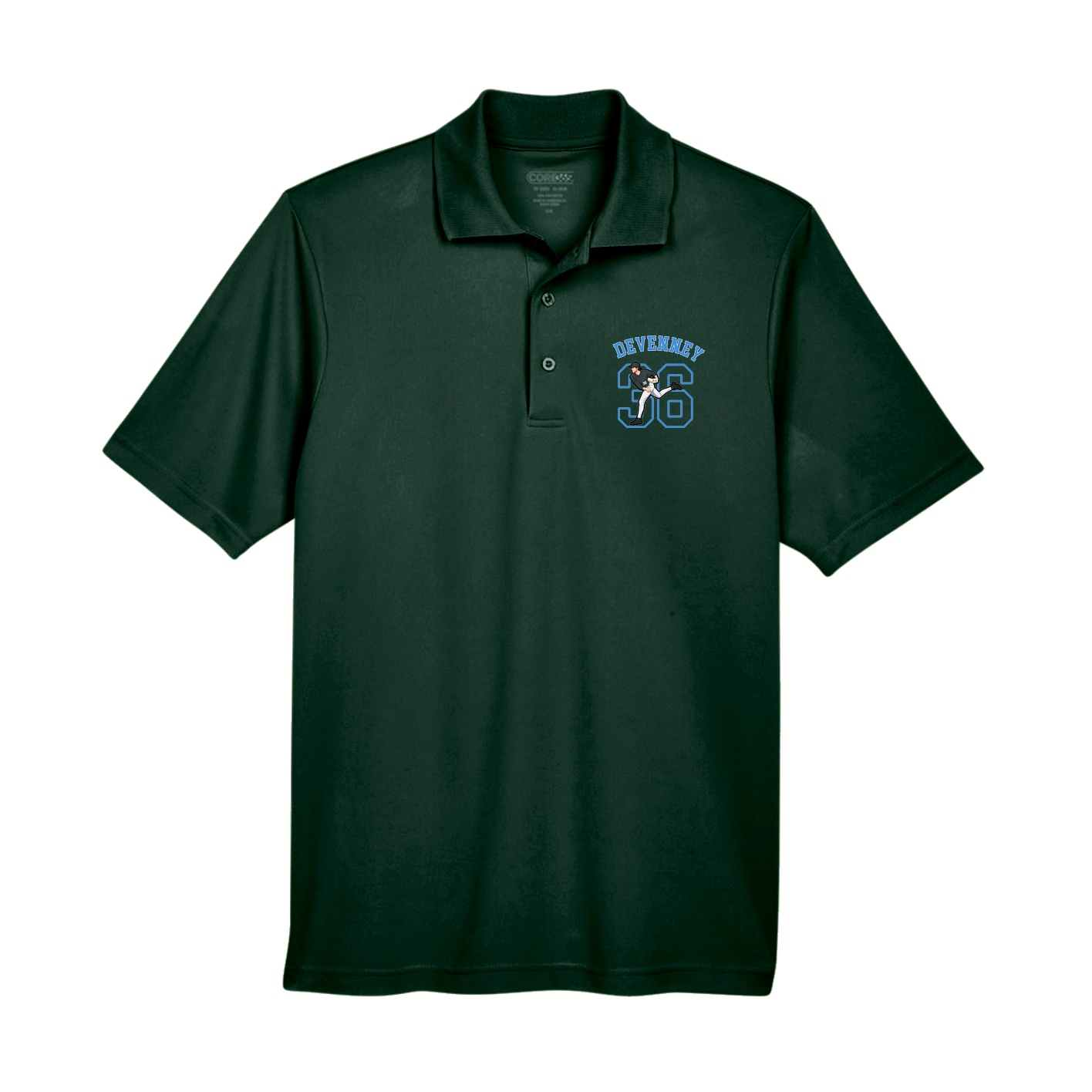 Performance Polo — Shirsey Arch in Green