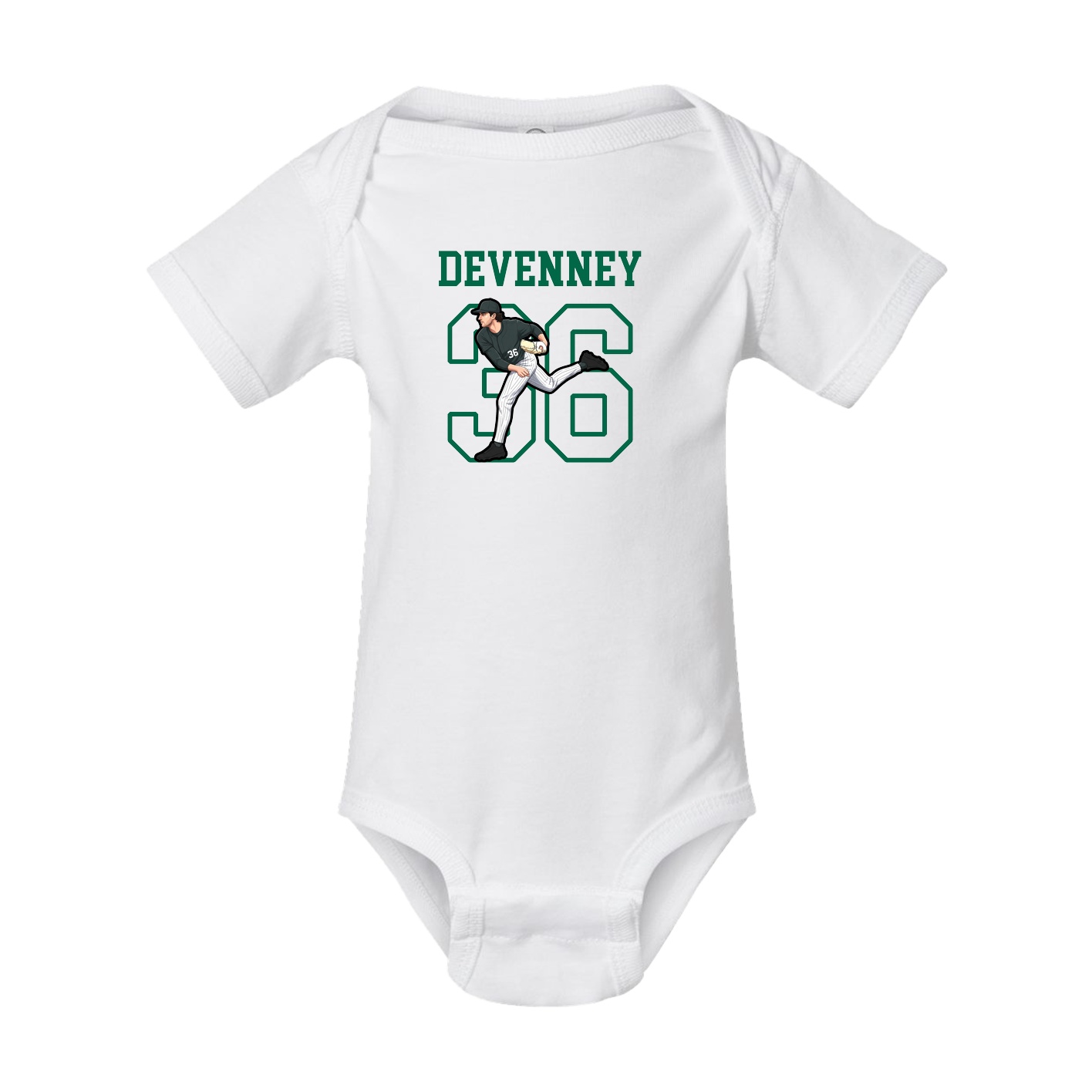 Baby Onesie — Shirsey in White