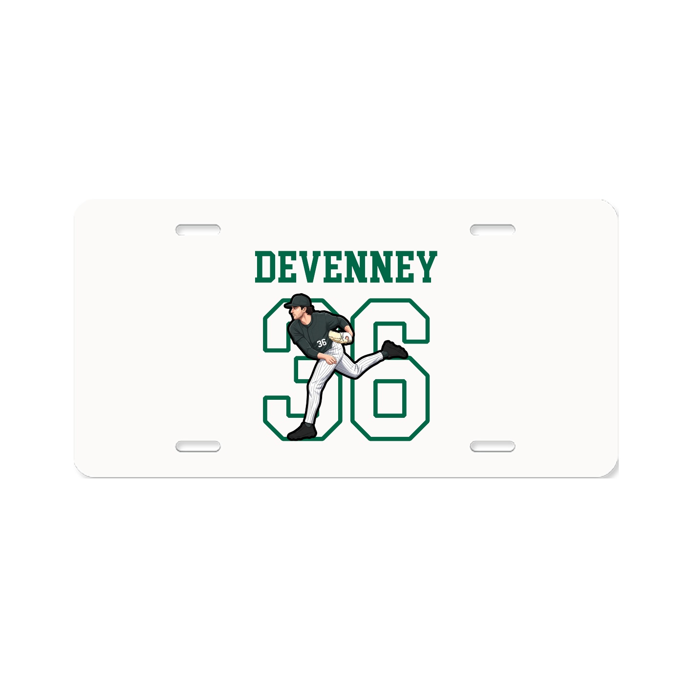 License Plate — Shirsey in Classic