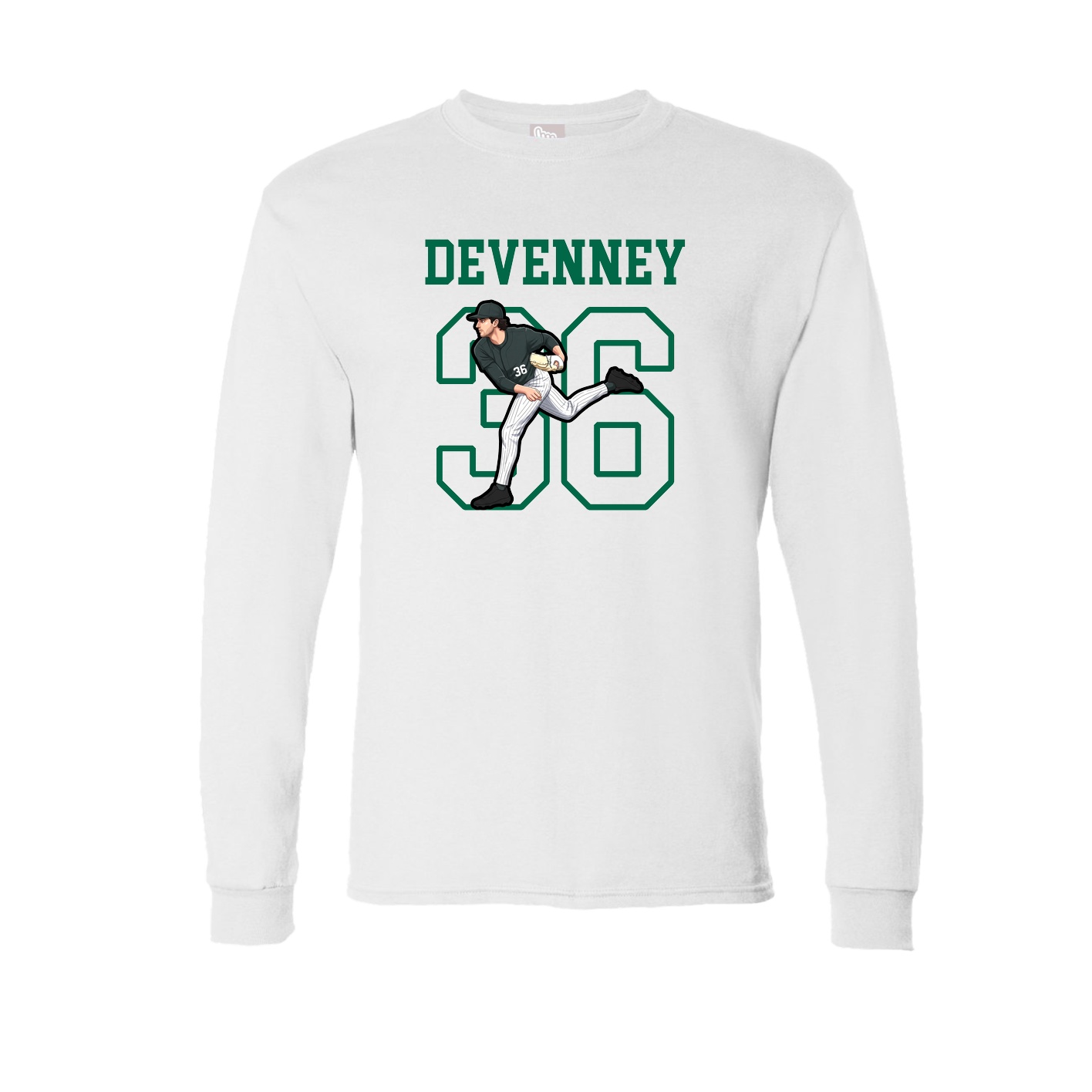 Long Sleeve Tee — Shirsey in White