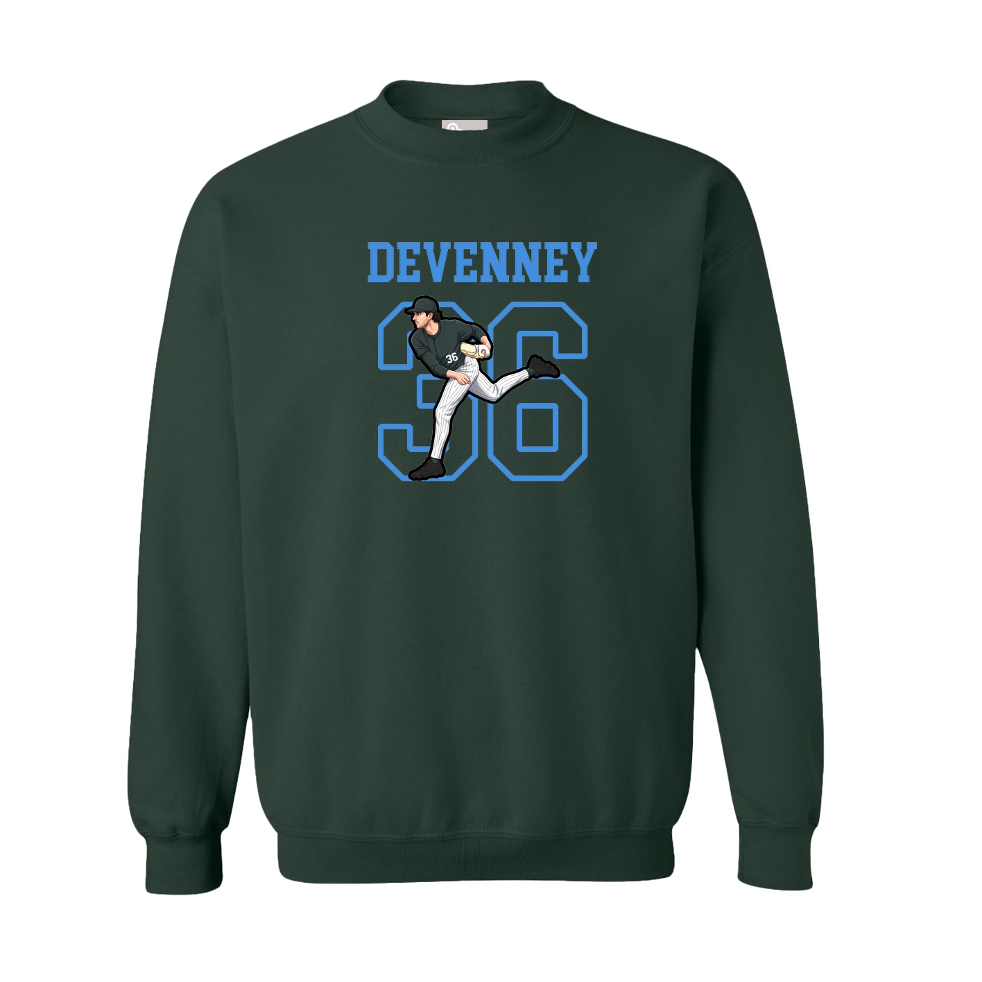 Fleece Crew — Shirsey in Green