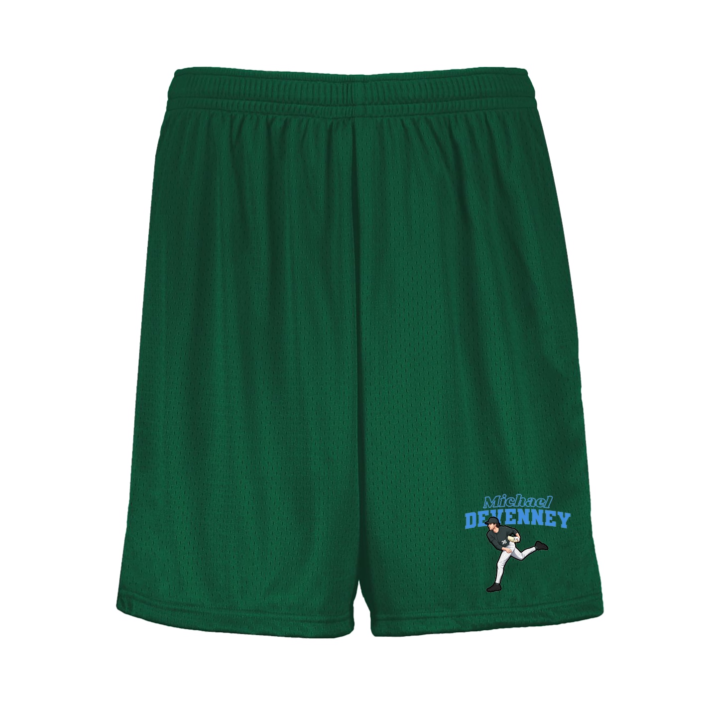 Shorts — Name Arch in Green