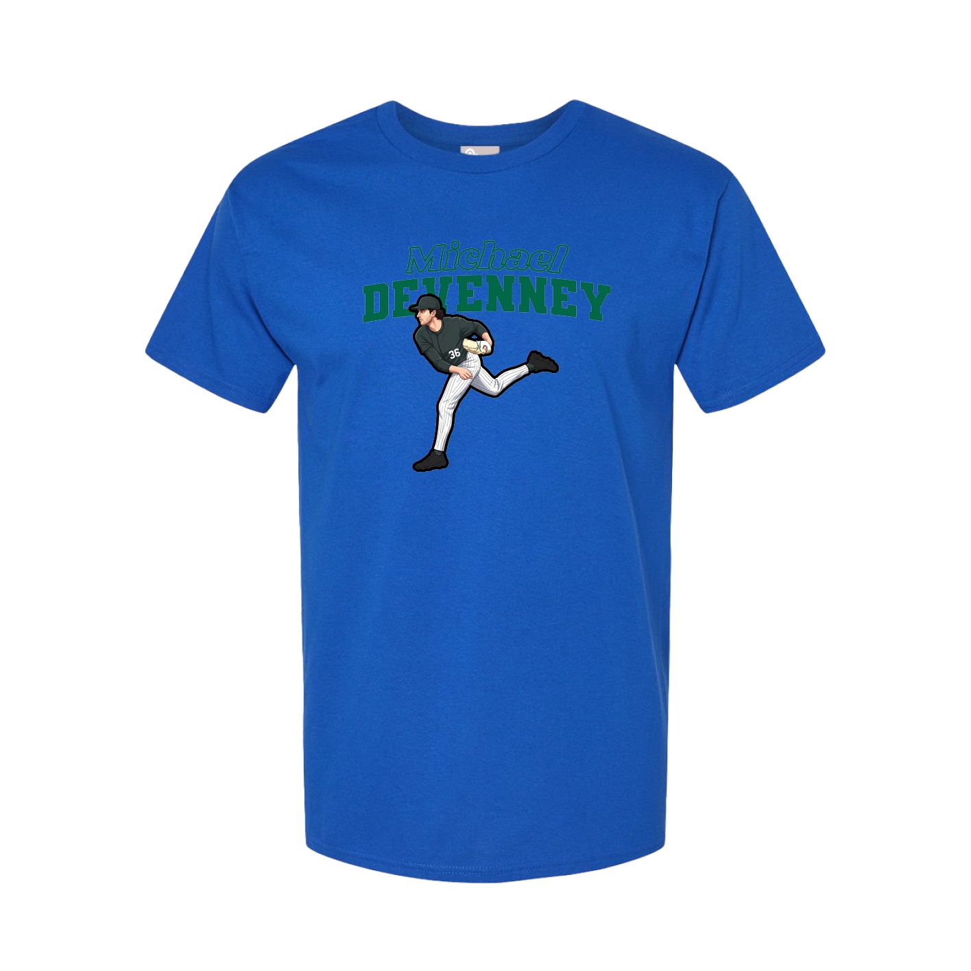 Tee — Name Arch in Royal
