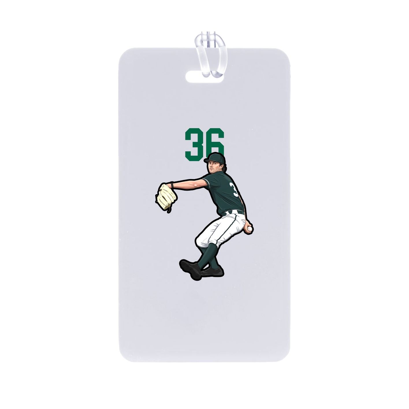 Bag Tag — Number Top in Classic