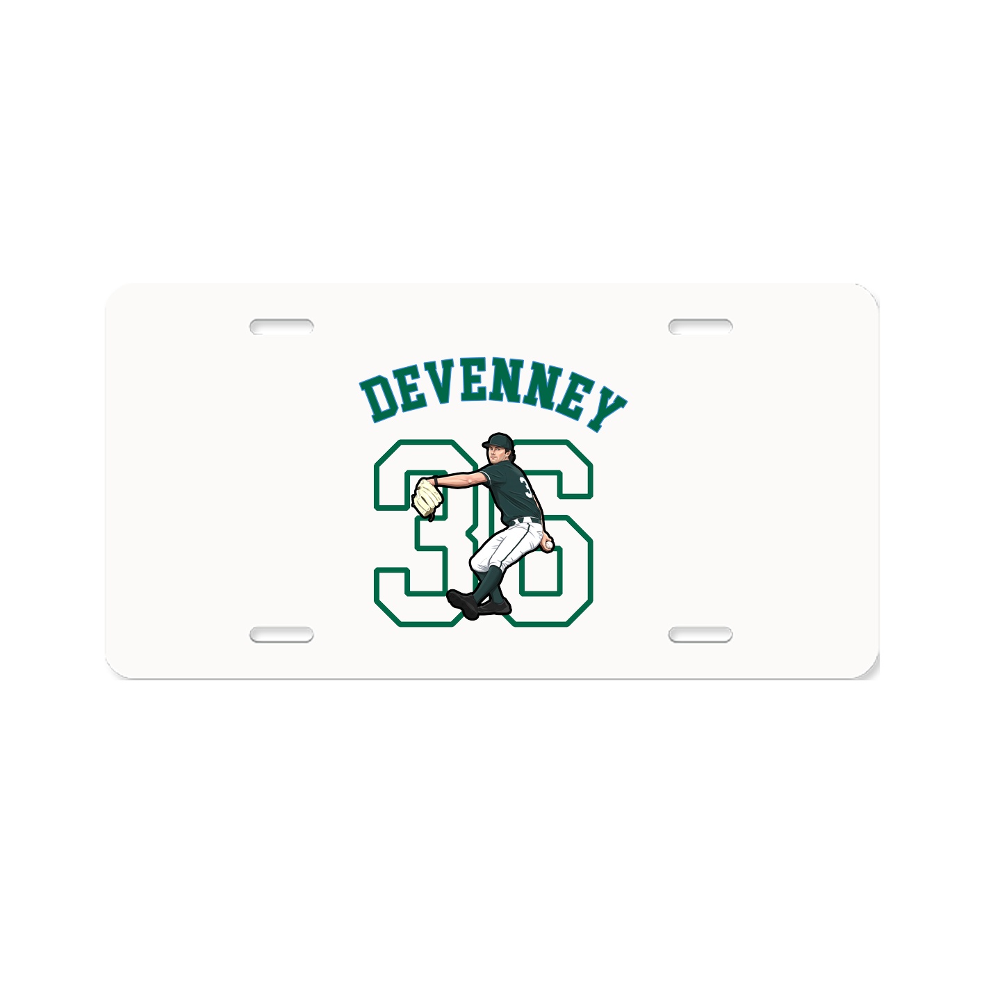 License Plate — Shirsey Arch in Classic