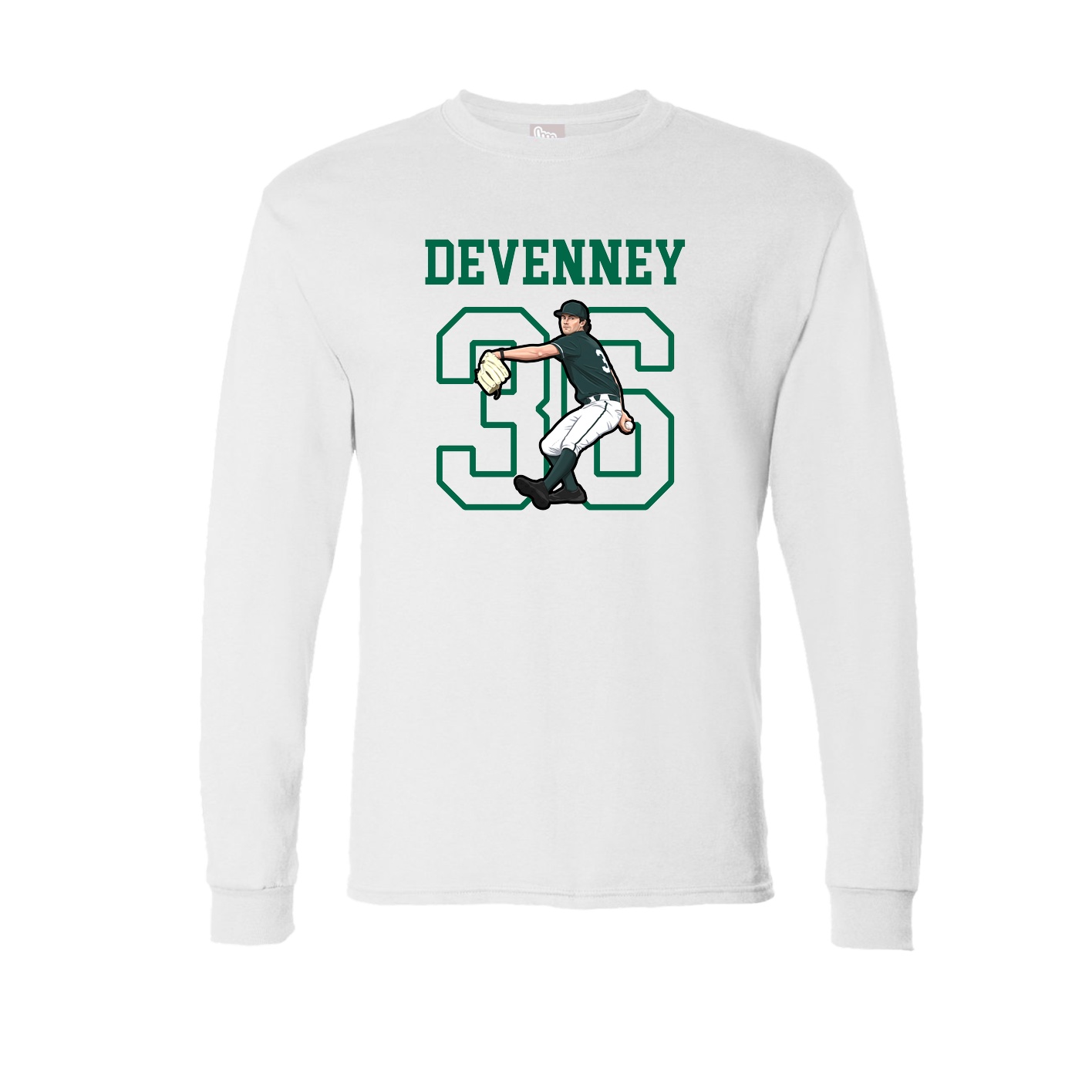 Long Sleeve Tee — Shirsey in White
