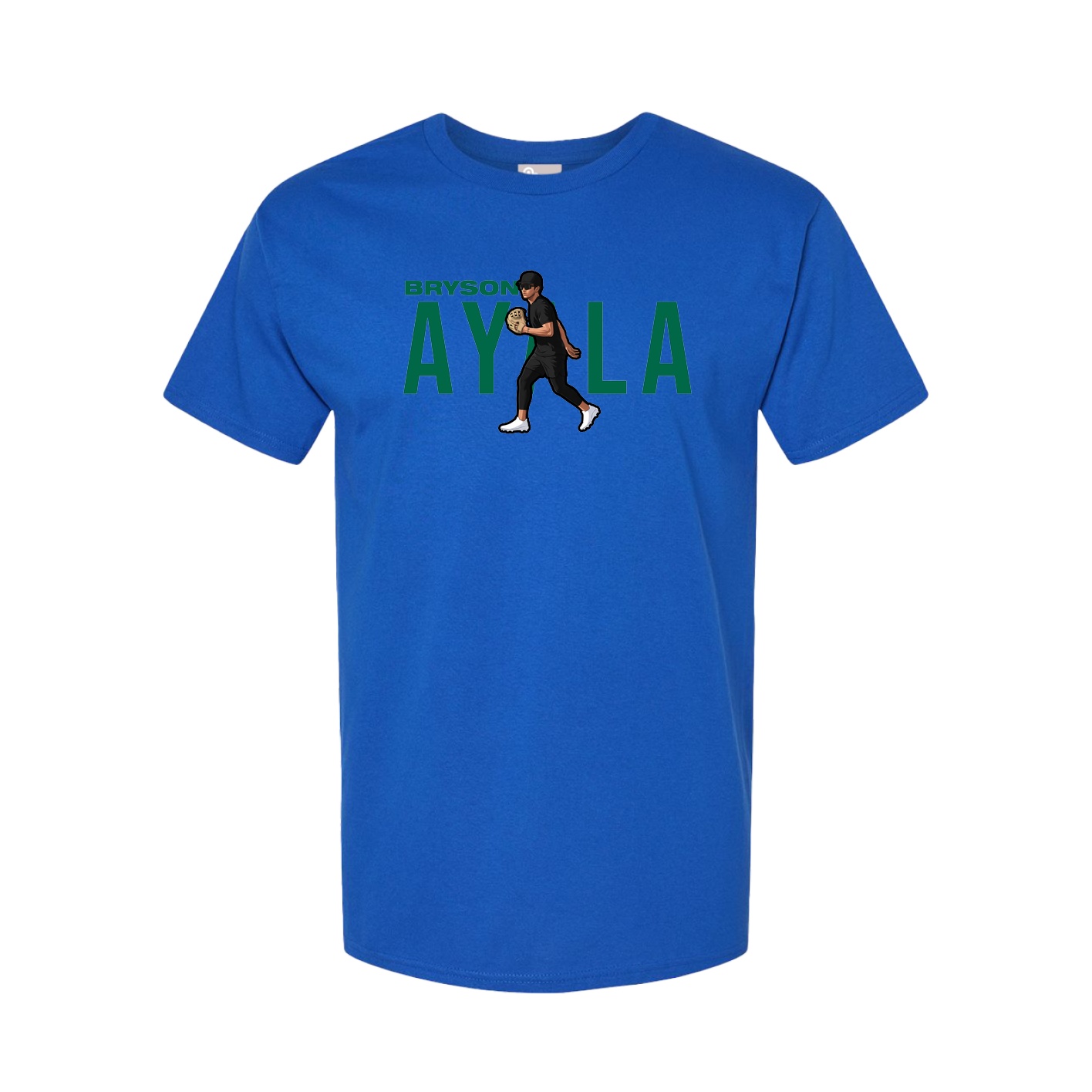 Youth Tee — Player Name in Royal