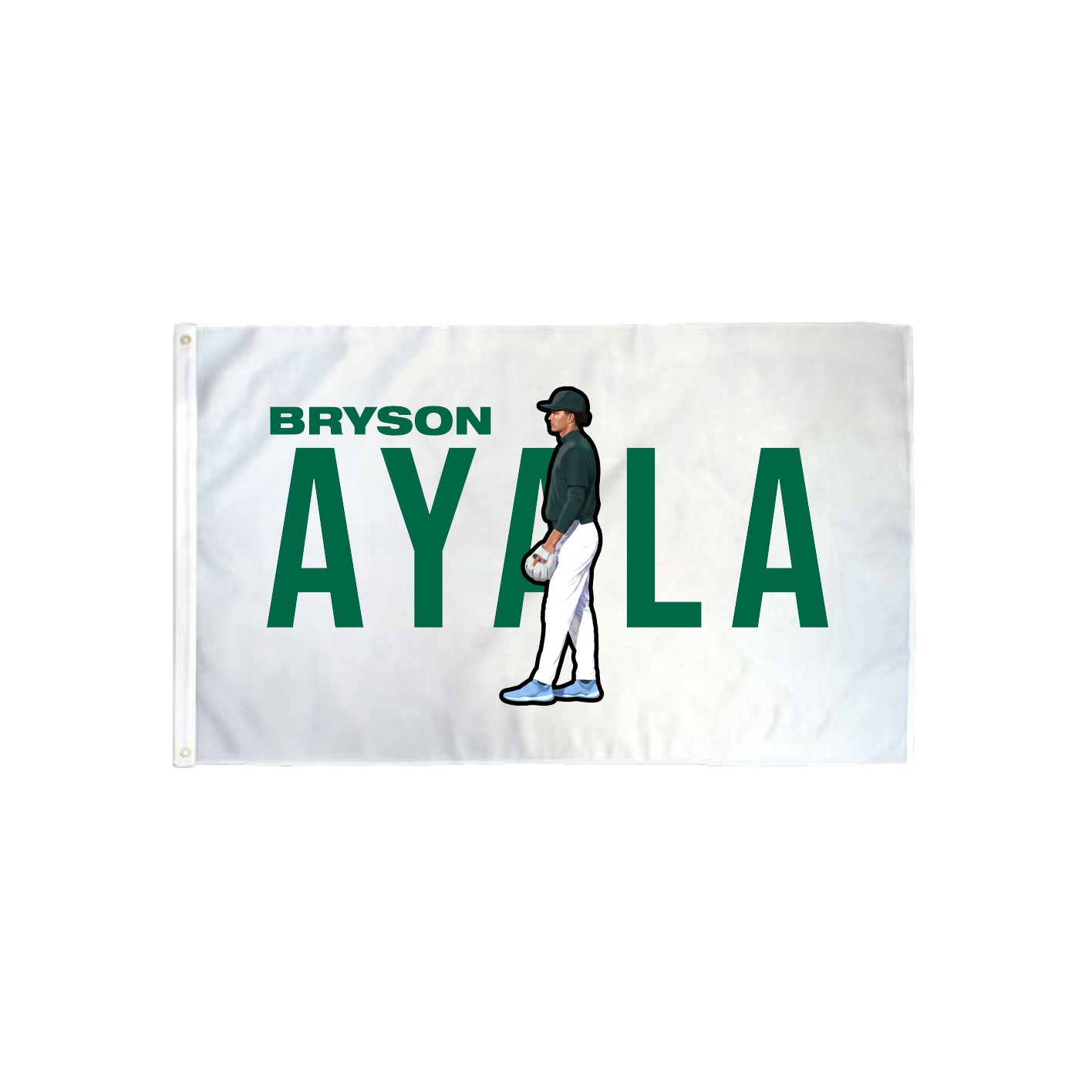 3x5 Flag — Player Name in Classic
