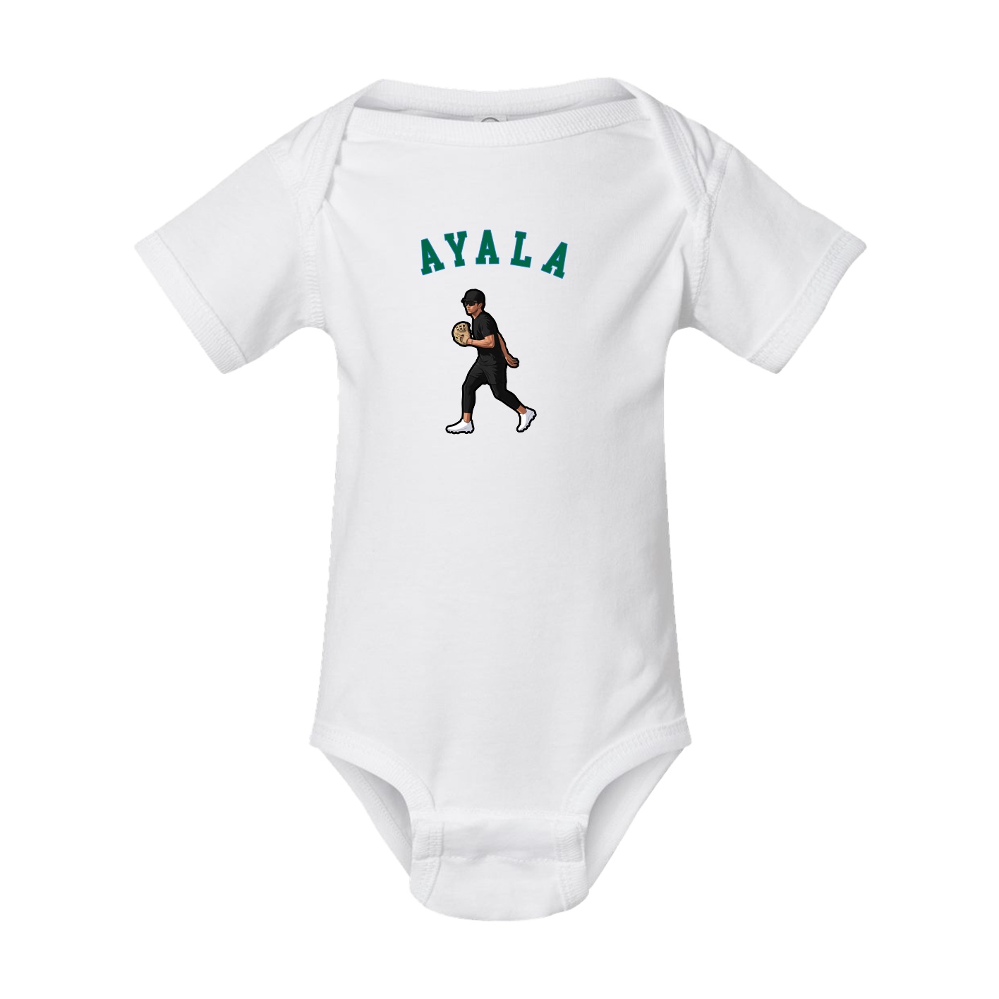 Baby Onesie — Shirsey Arch in White