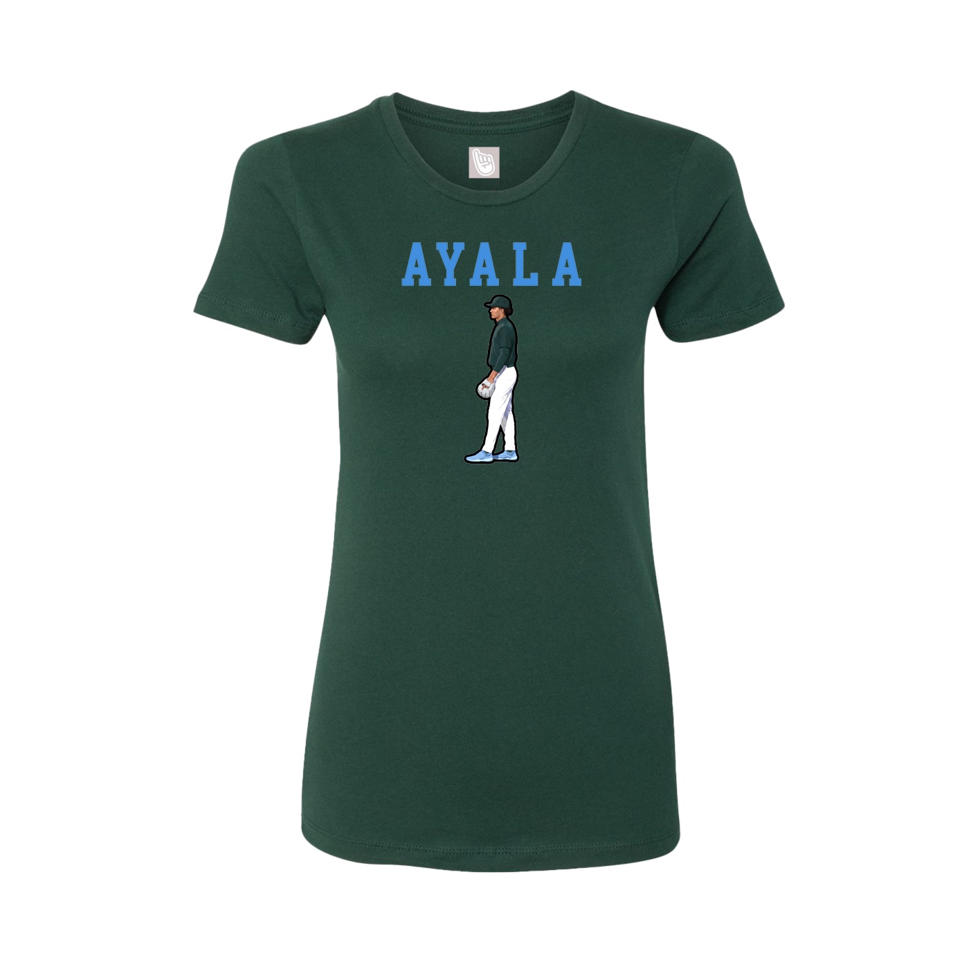 Fitted Women's Tee — Shirsey in Green