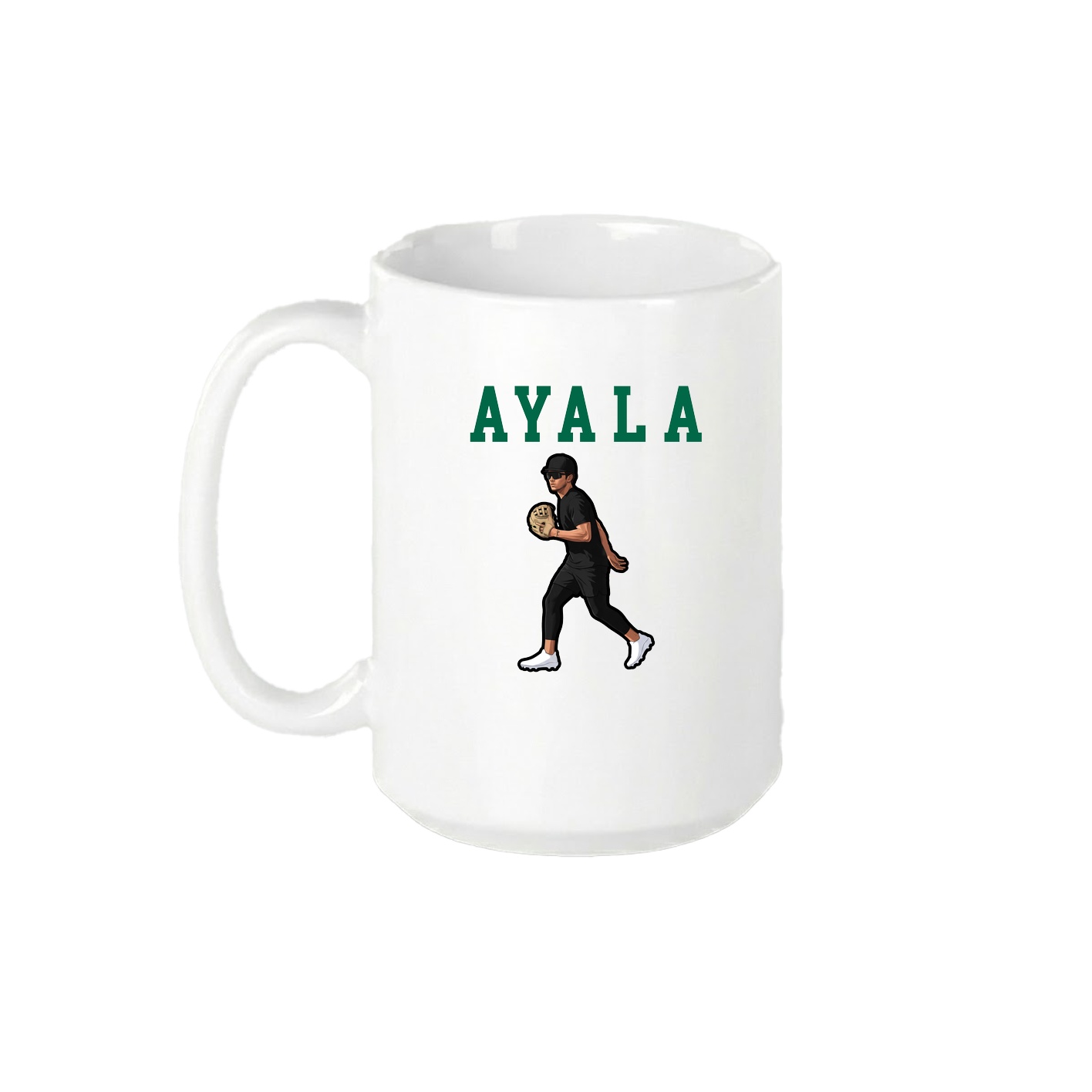 15oz Coffee Mug — Shirsey in White