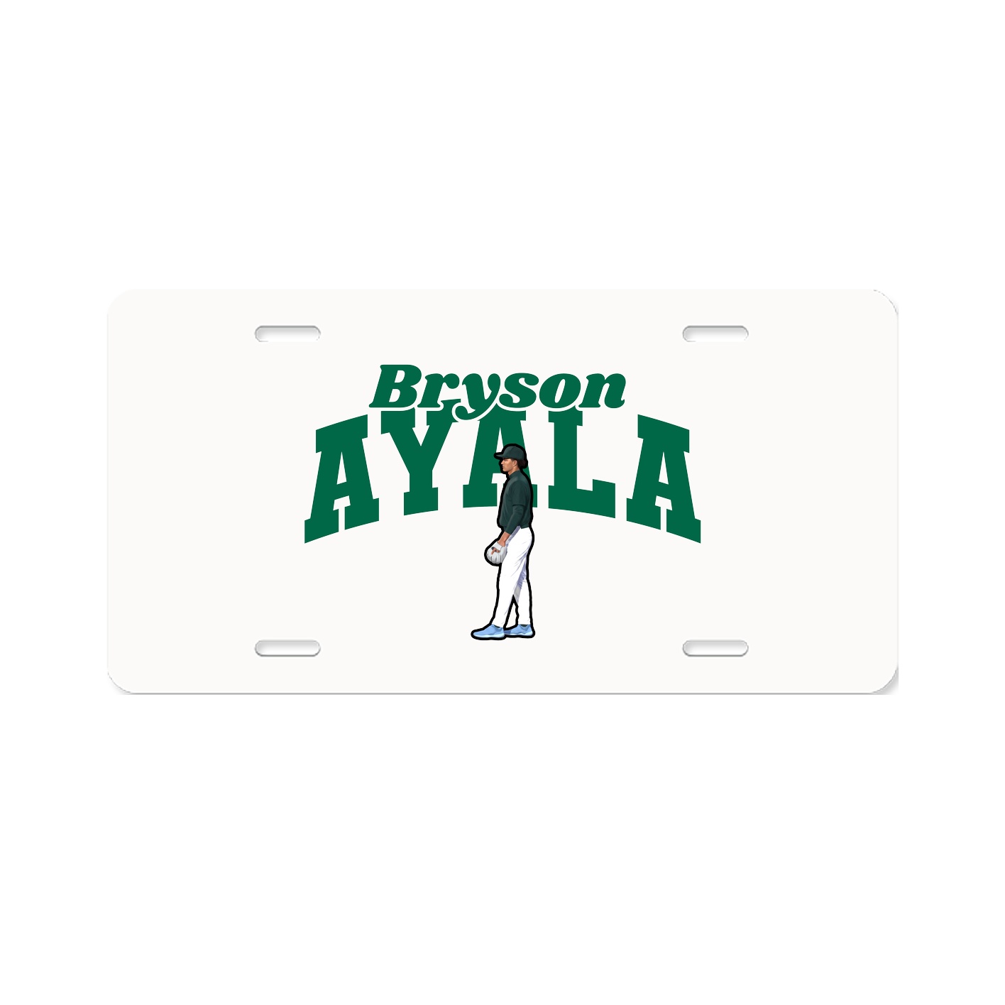 License Plate — Signature Arch in Classic