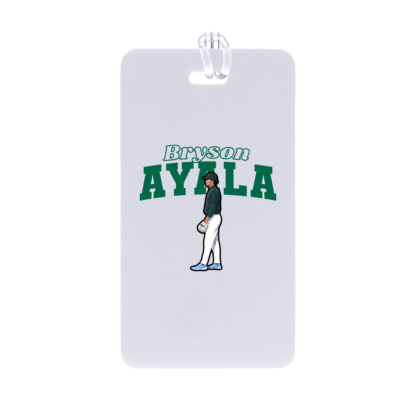 Bag Tag — Name Arch in Classic