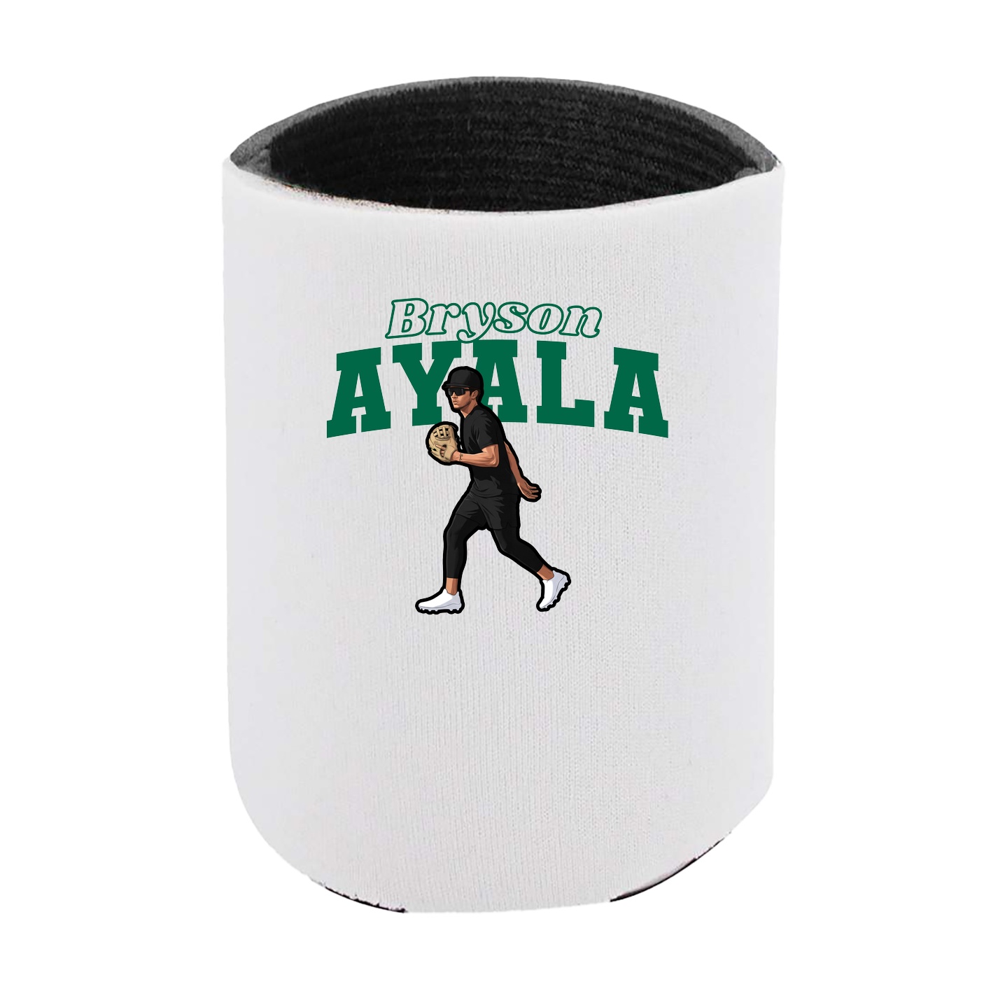 Can Holder — Name Arch in White