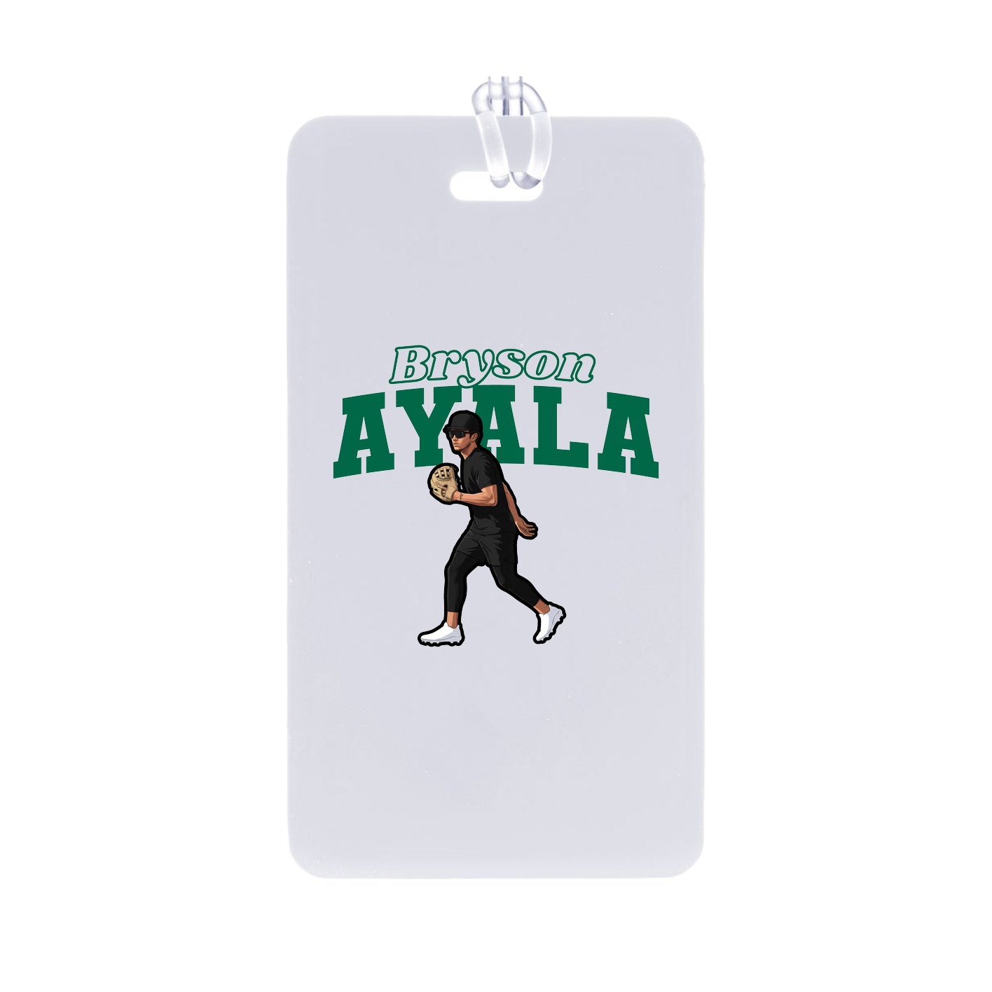 Bag Tag — Name Arch in Classic