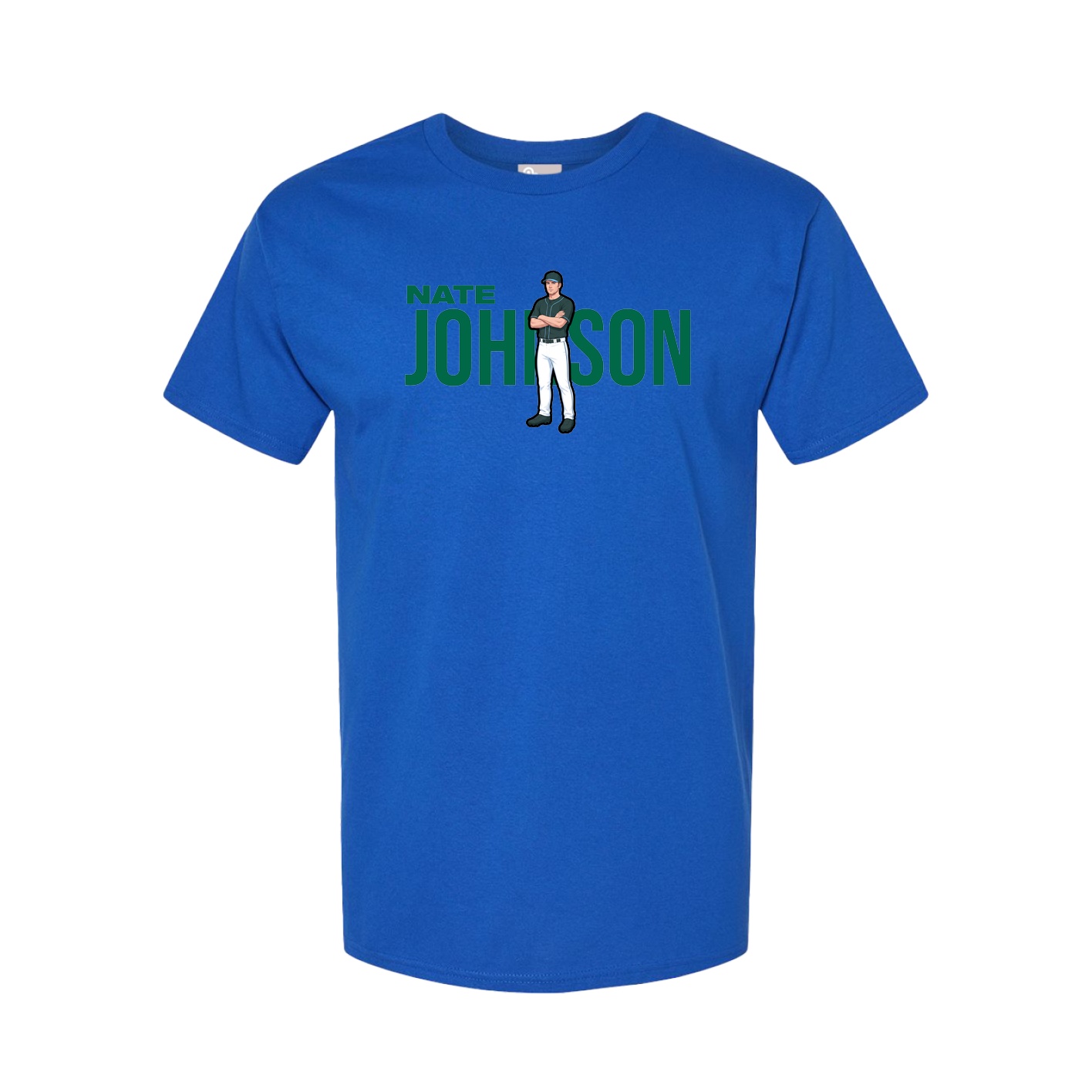Tee — Player Name in Royal