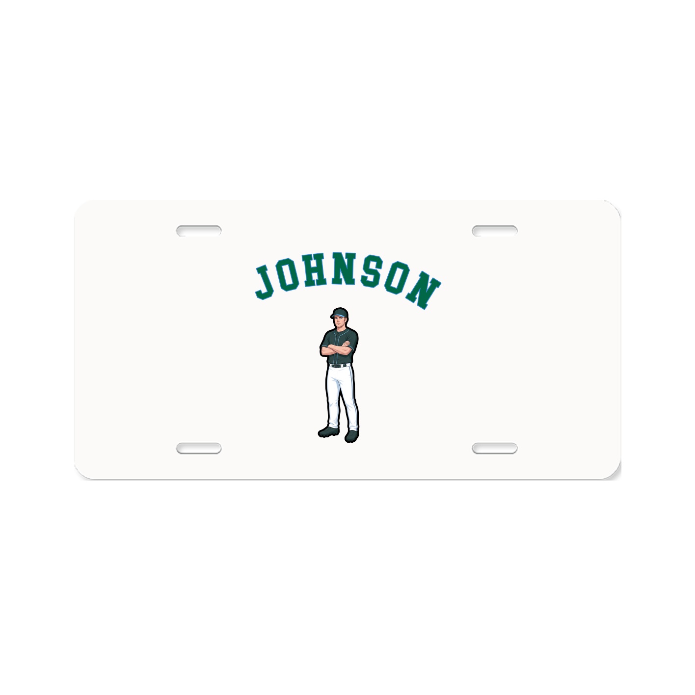 License Plate — Shirsey Arch in Classic