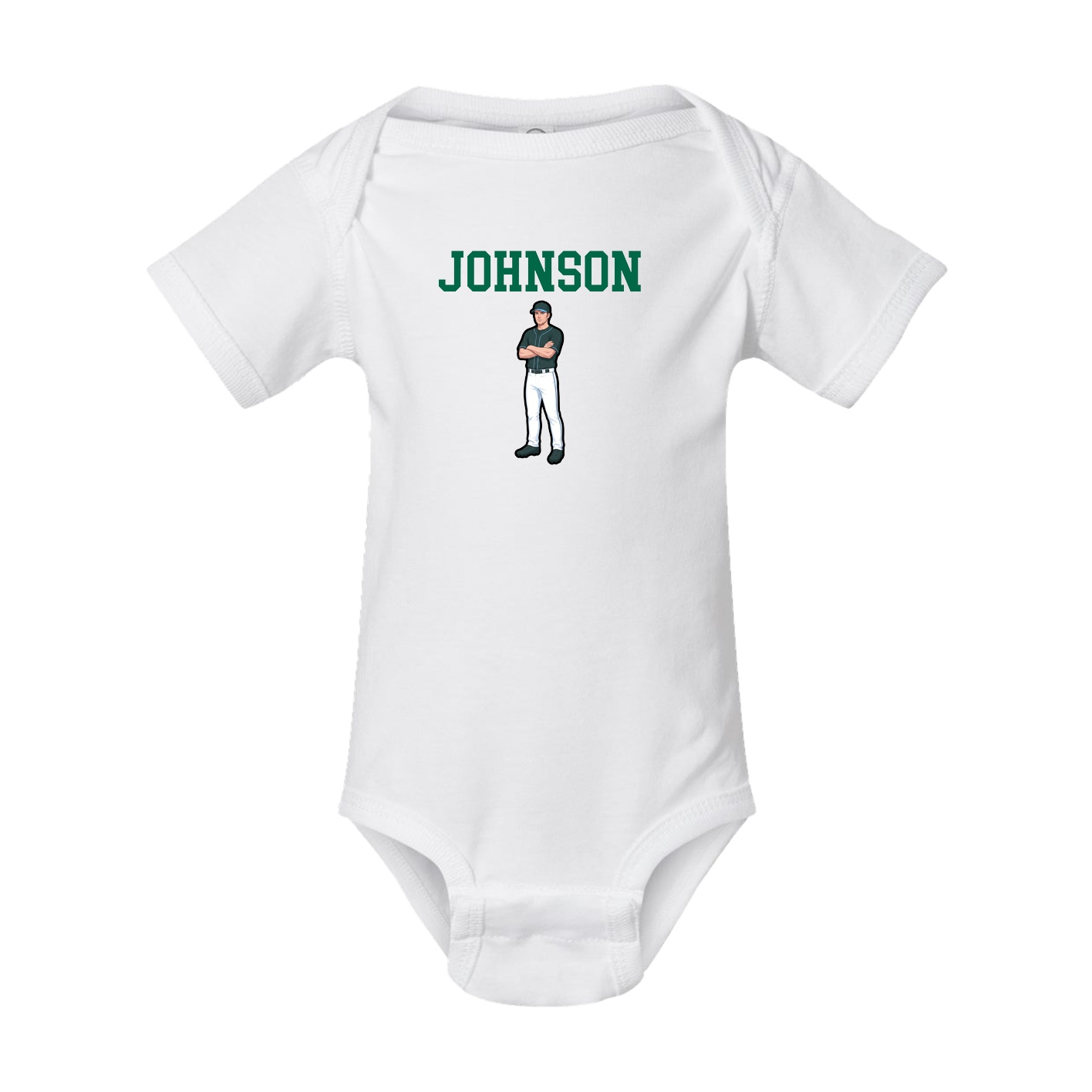 Baby Onesie — Shirsey in White