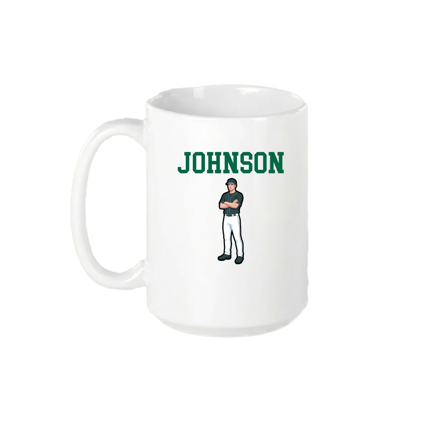 15oz Coffee Mug — Shirsey in White