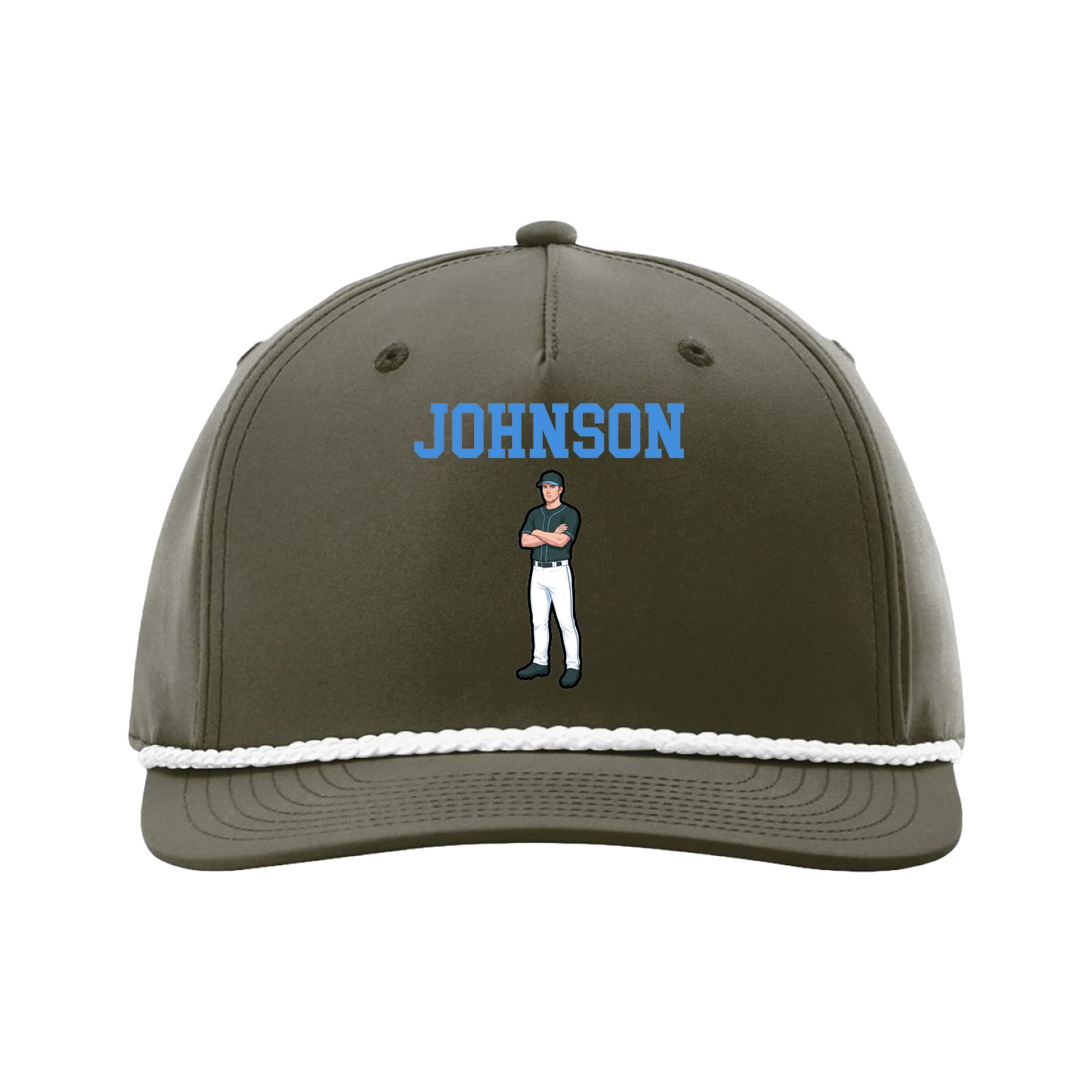 Five-Panel Classic Rope Cap — Shirsey in Green