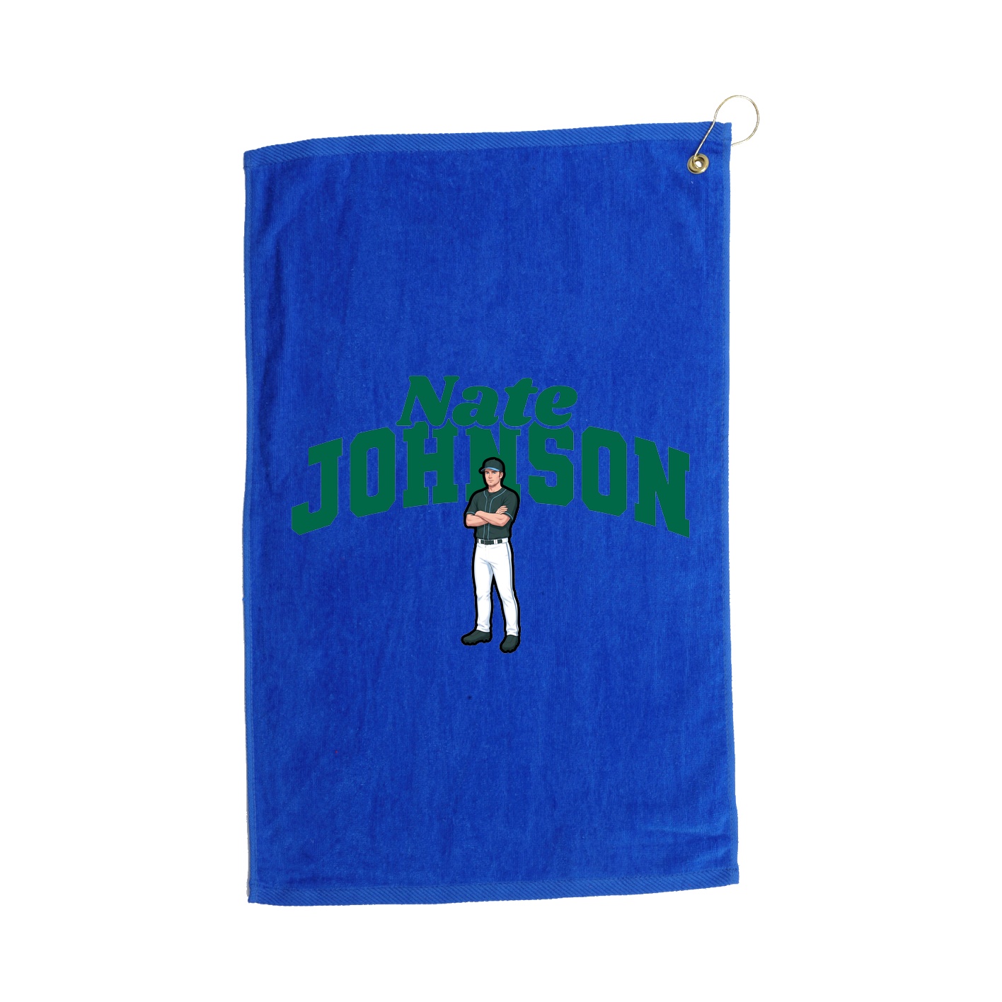 Golf Towel — Signature Arch in Royal