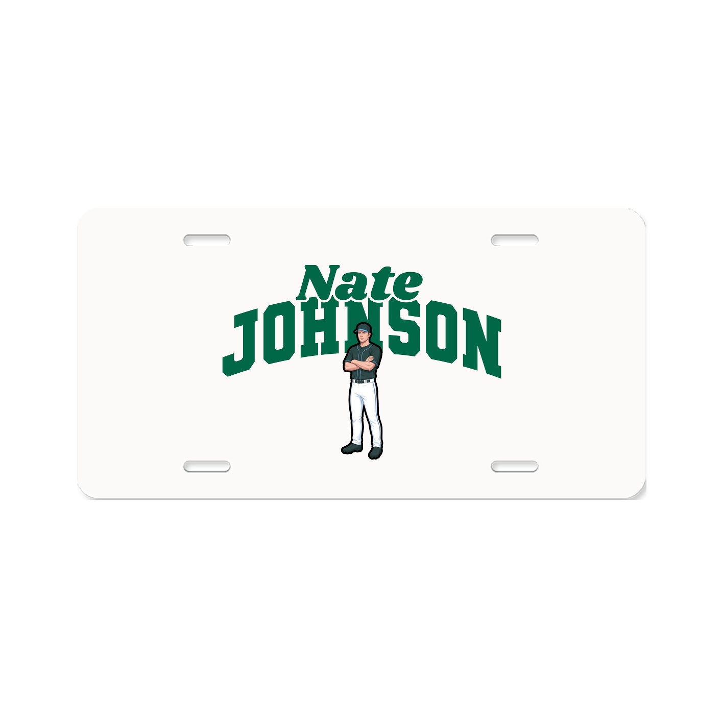 License Plate — Signature Arch in Classic