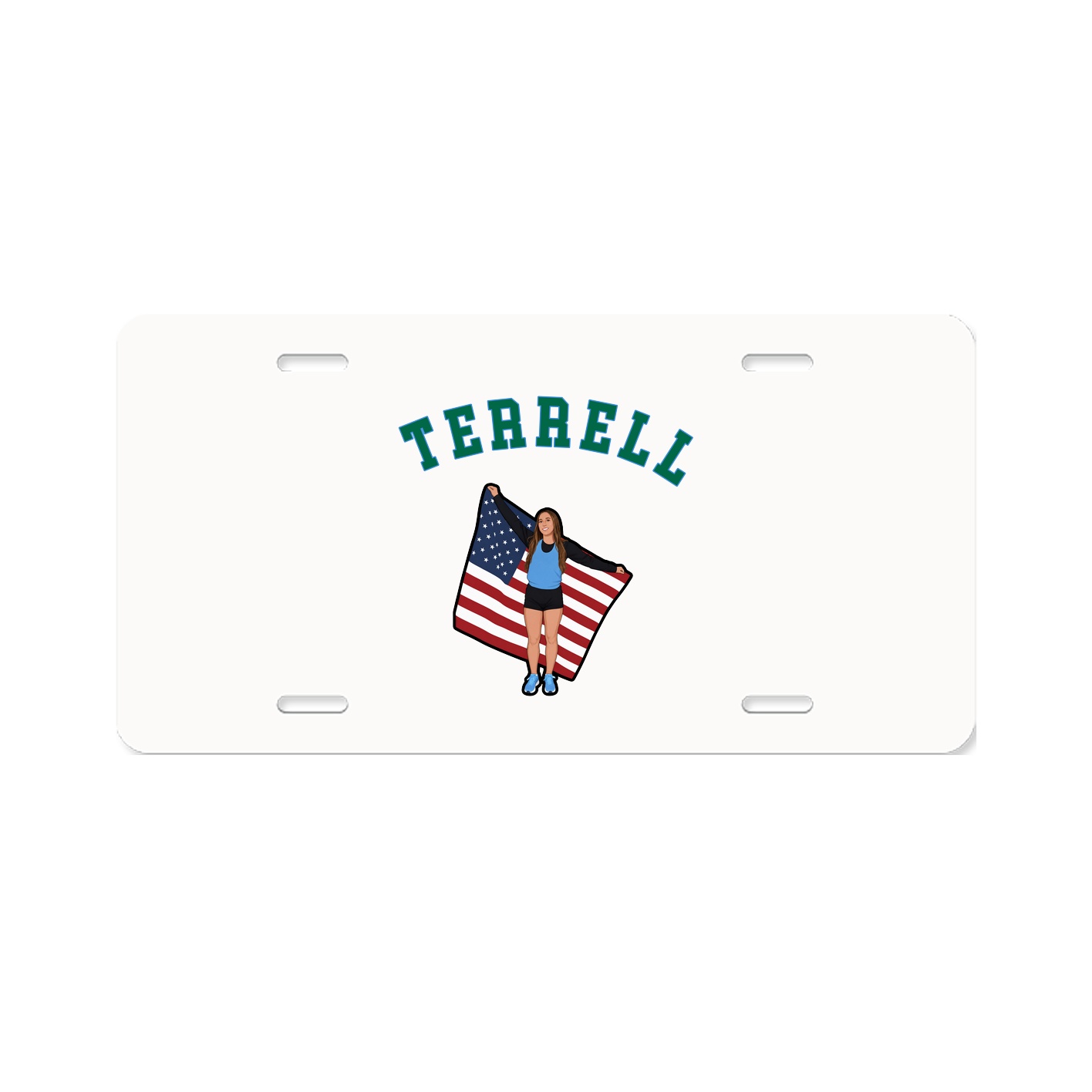 License Plate — Shirsey Arch in Classic
