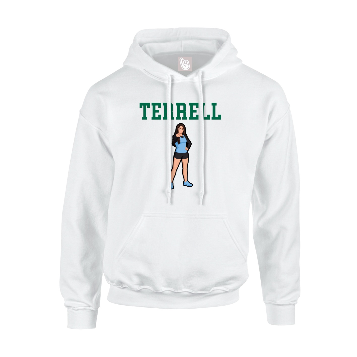 Youth Hoodie — Shirsey in White
