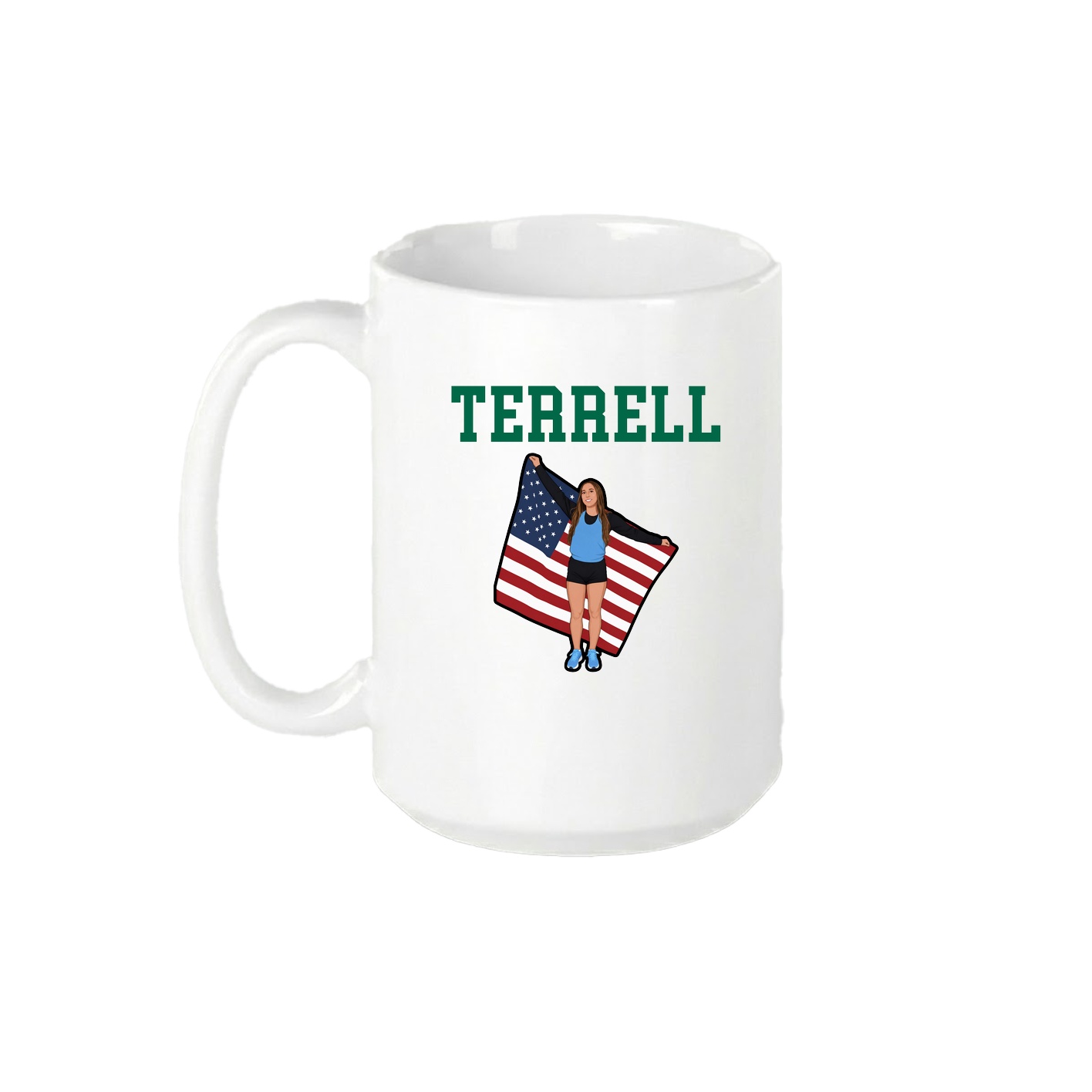 15oz Coffee Mug — Shirsey in White