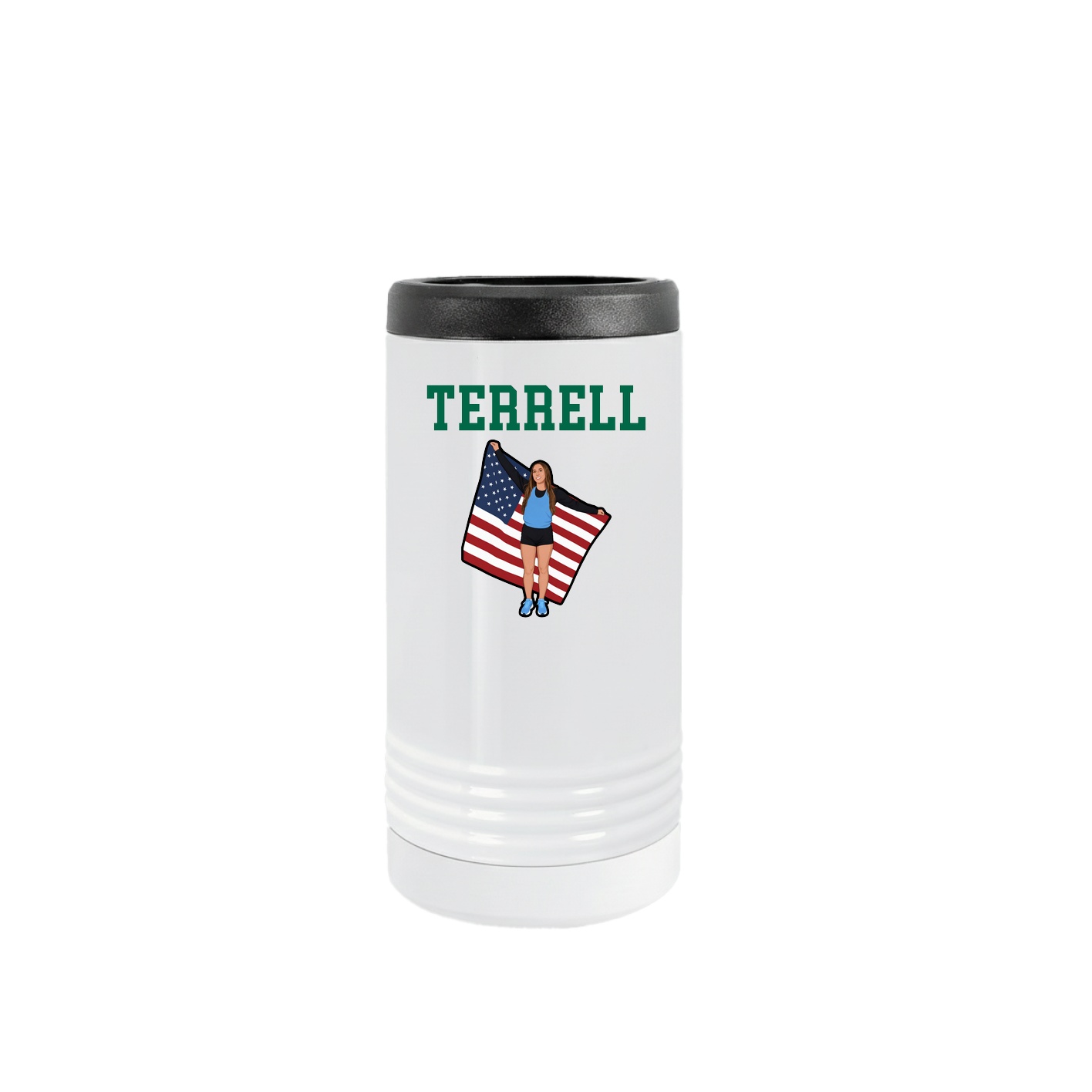 Slim Beverage Holder — Shirsey in White