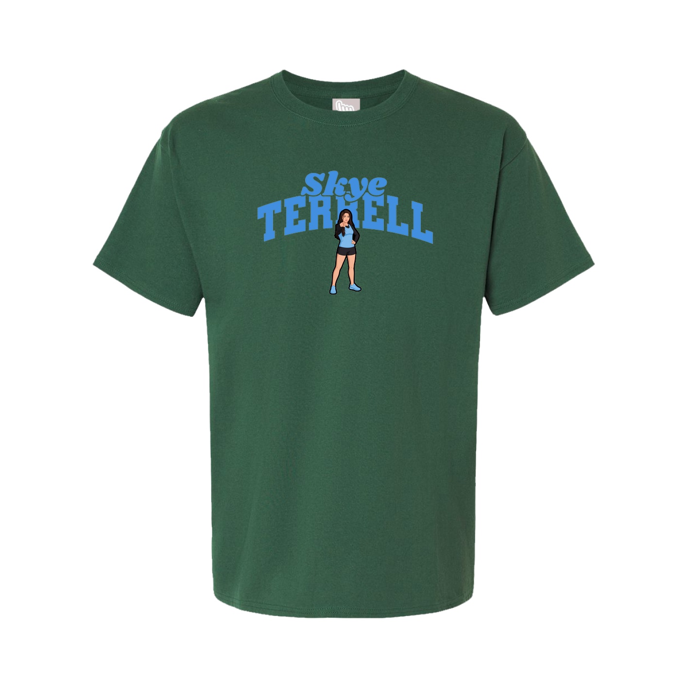 Youth Tee — Signature Arch in Green