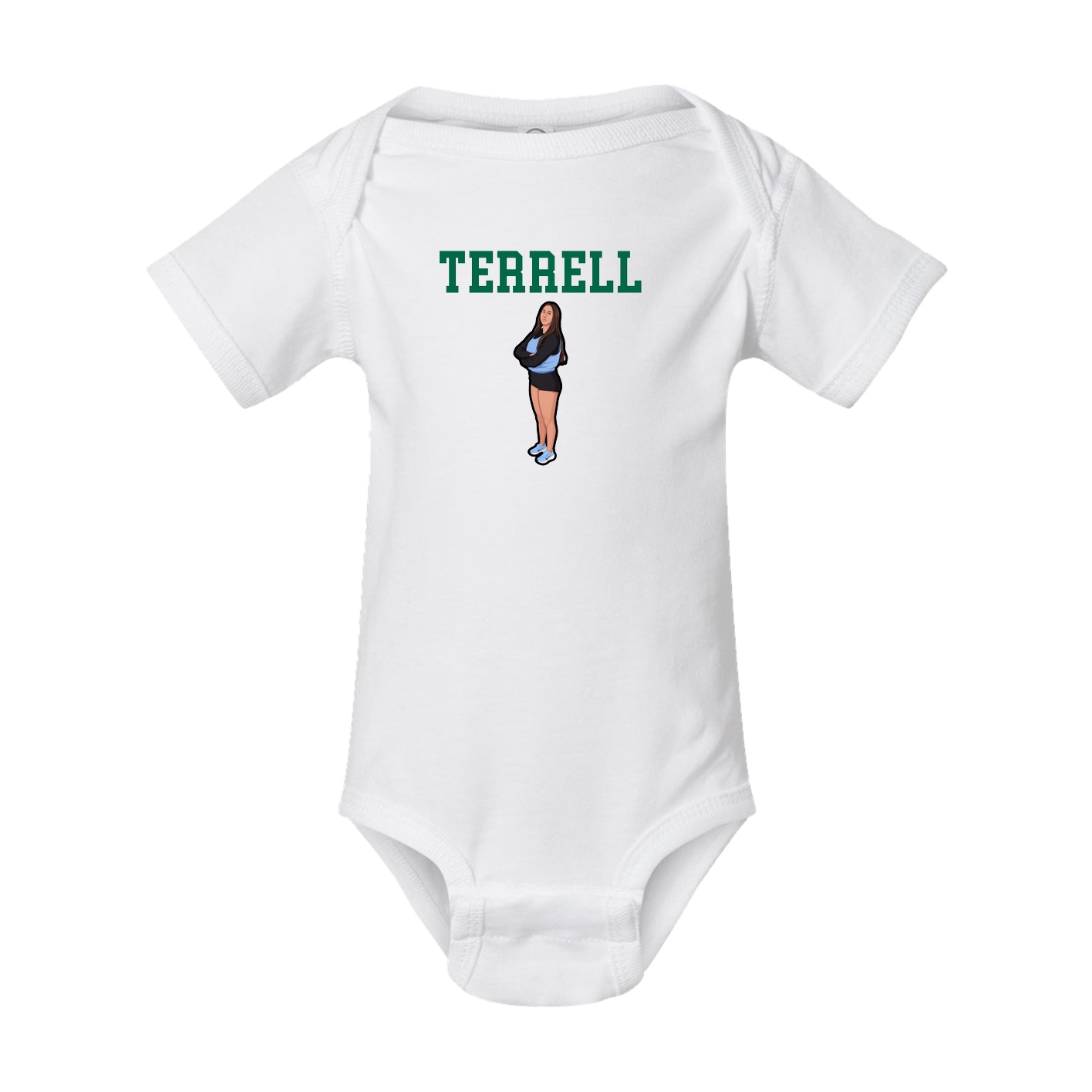 Baby Onesie — Shirsey in White