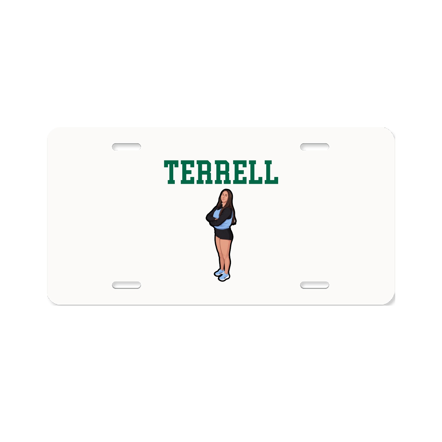 License Plate — Shirsey in Classic