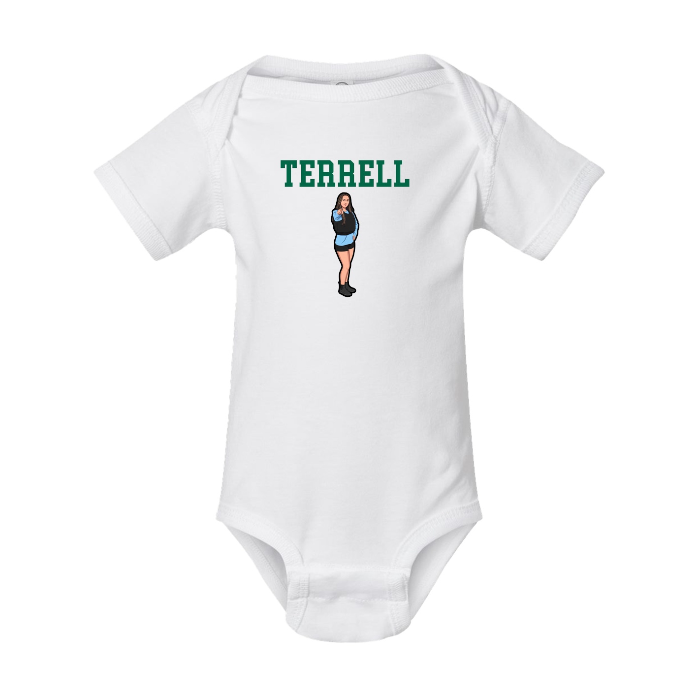Baby Onesie — Shirsey in White