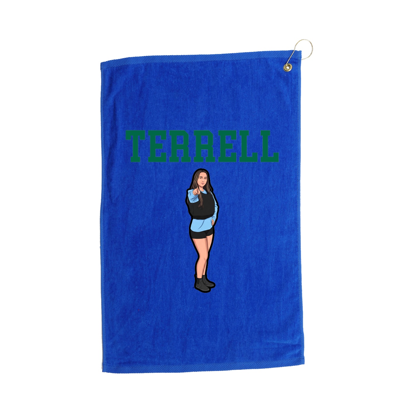 Golf Towel — Shirsey in Royal