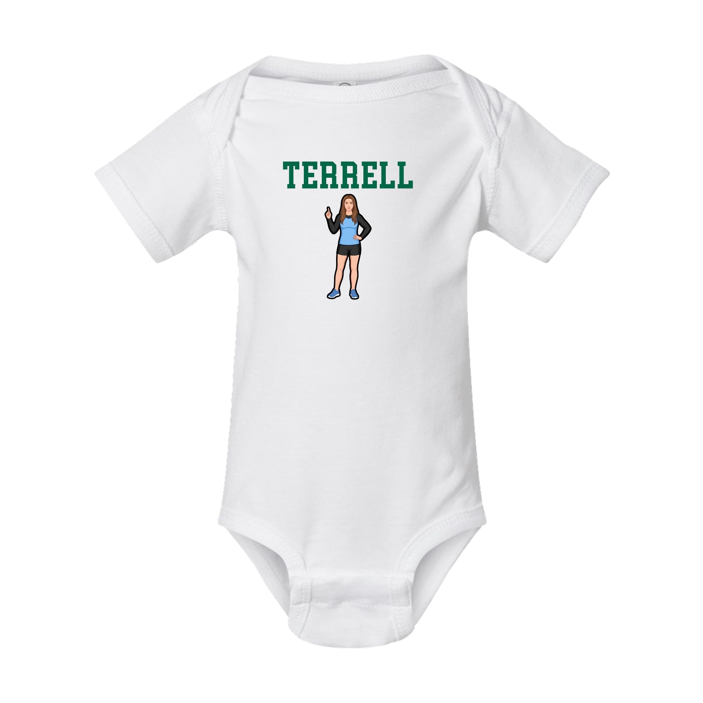Baby Onesie — Shirsey in White