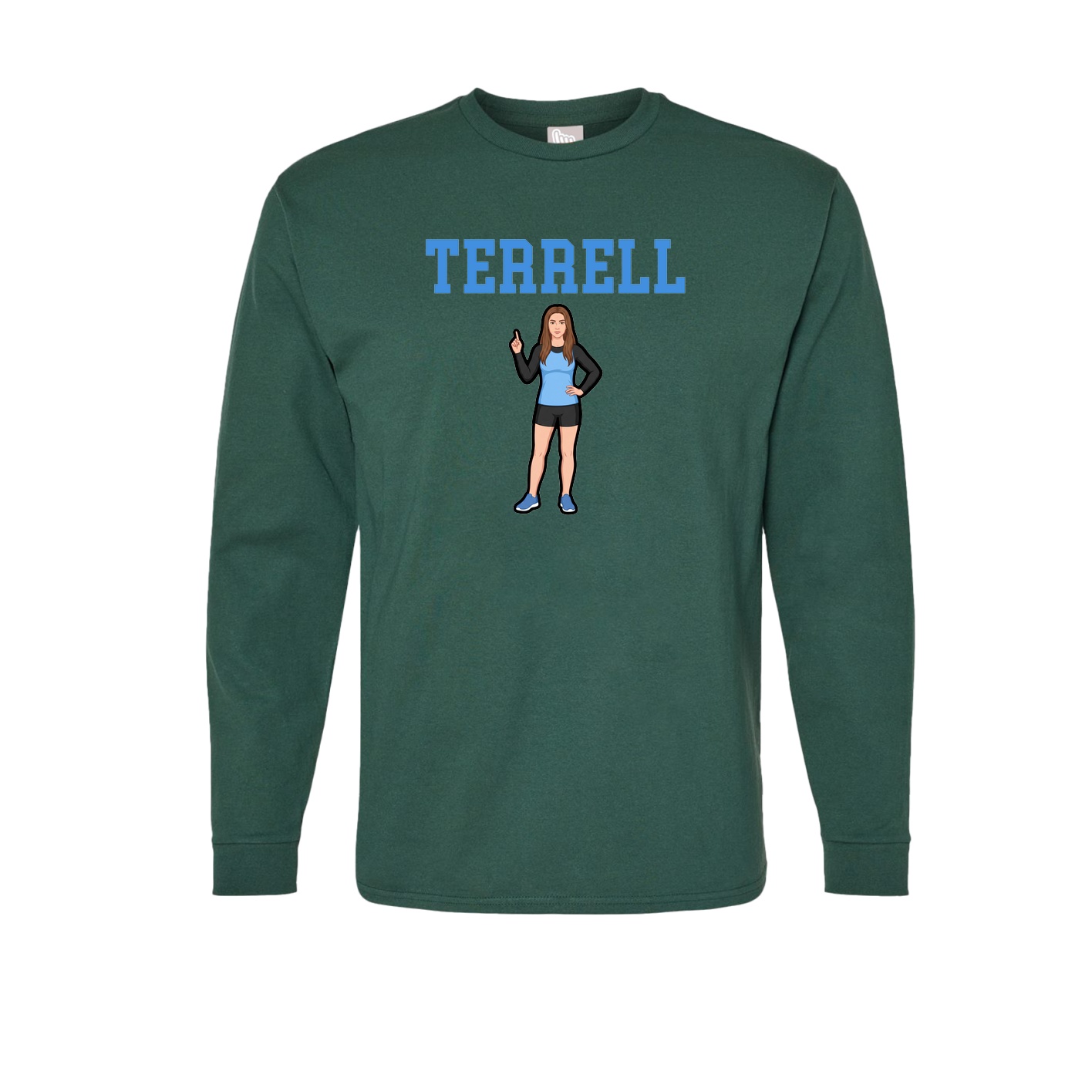 Long Sleeve Tee — Shirsey in Green